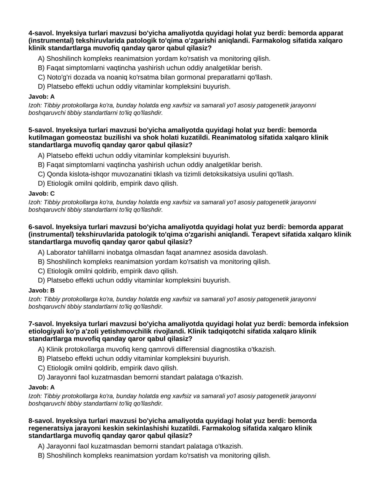 Inyeksiya Turlari - 3-QISM 2