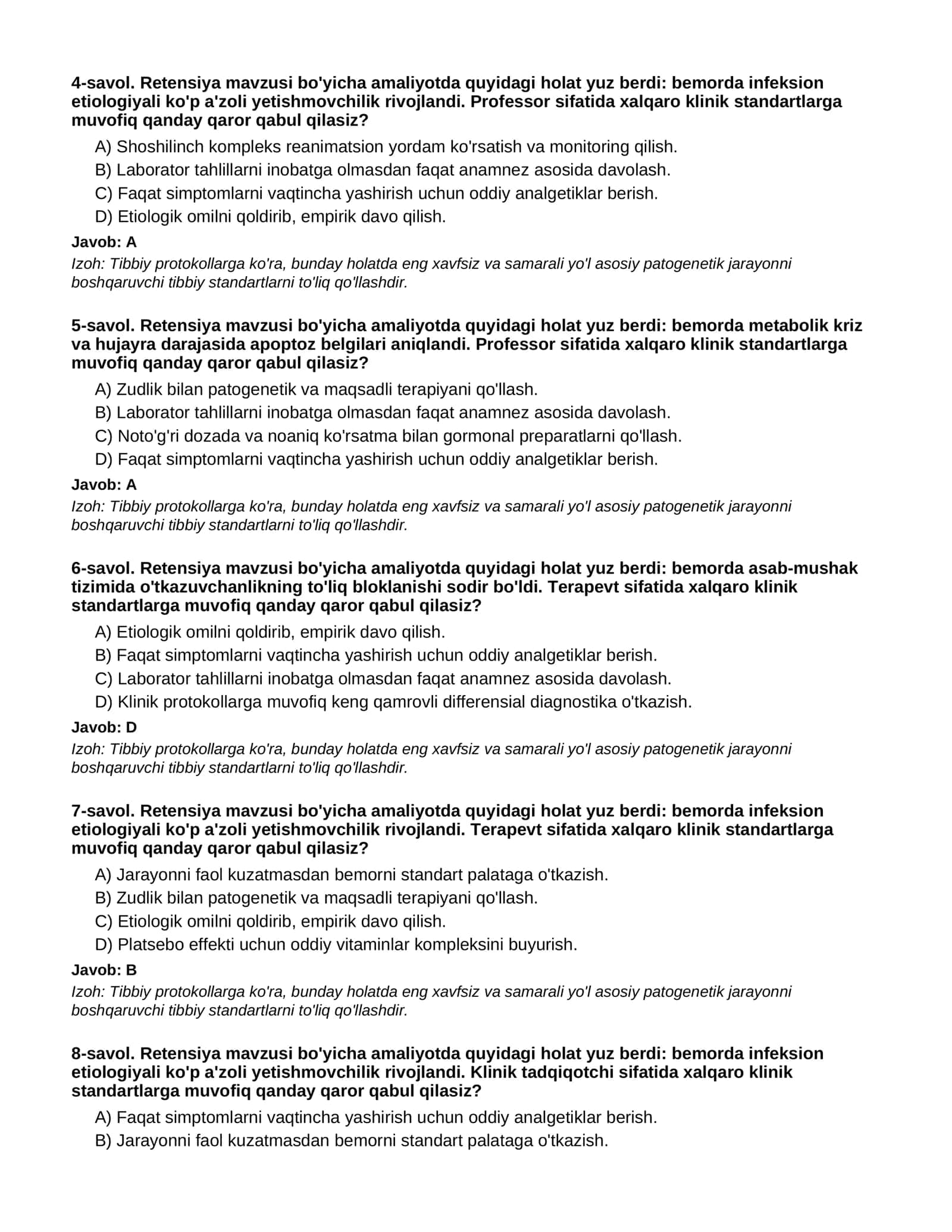 RETENSIYA - 2-QISM 2