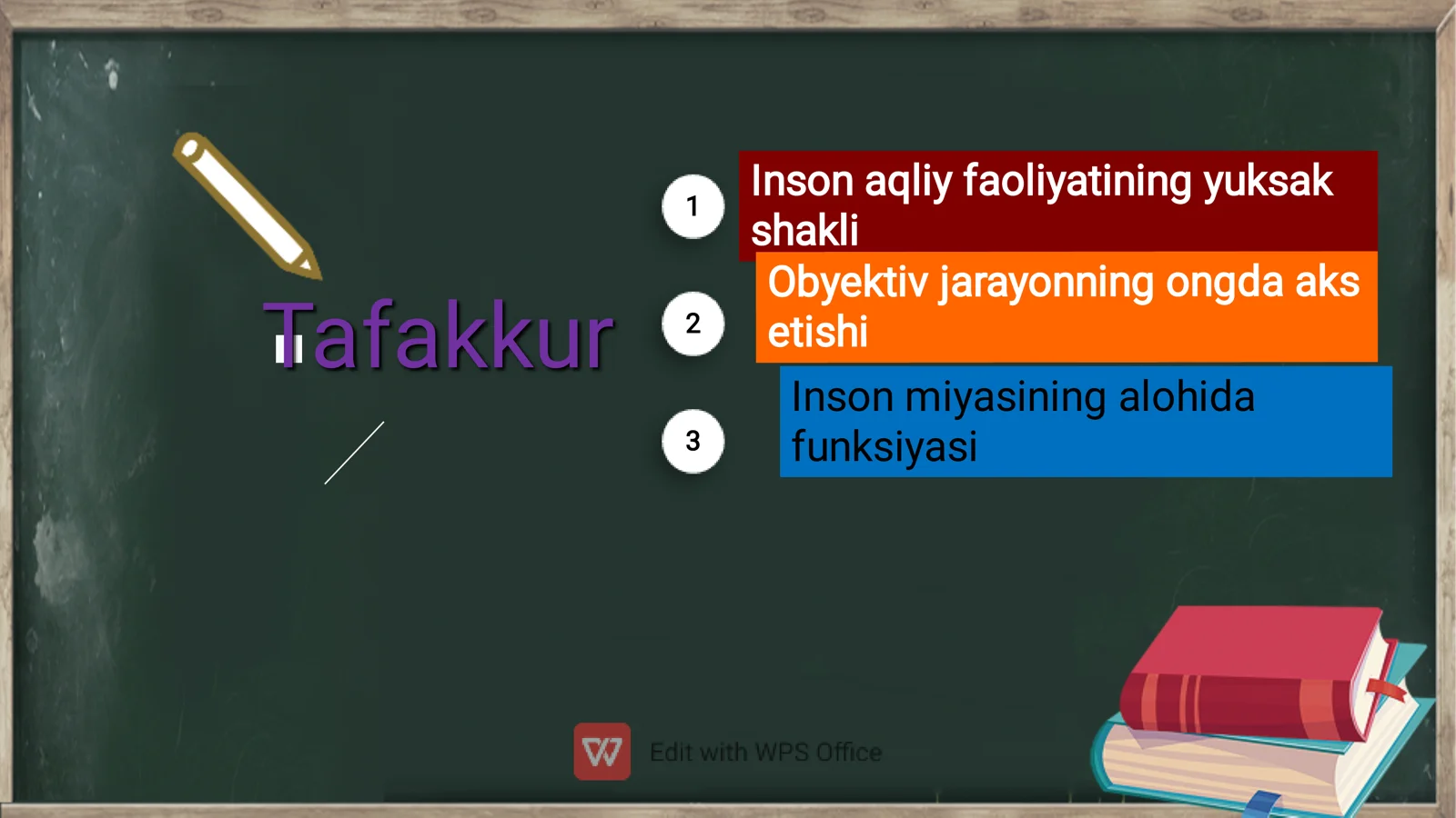 Til va tafakkur munosabati 2