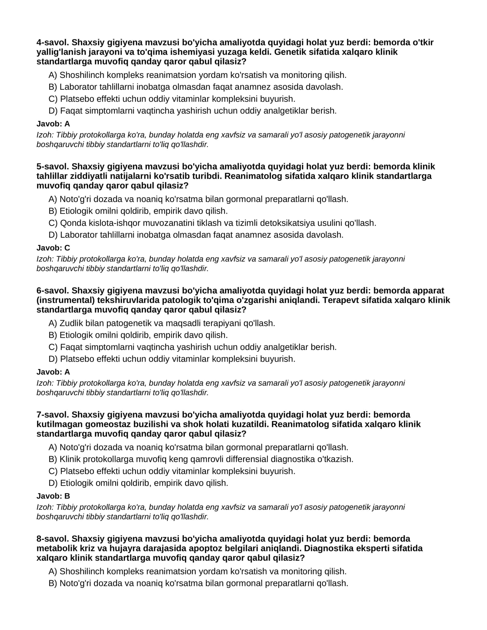 SHAXSIY GIGIYENA - 2-QISM 2