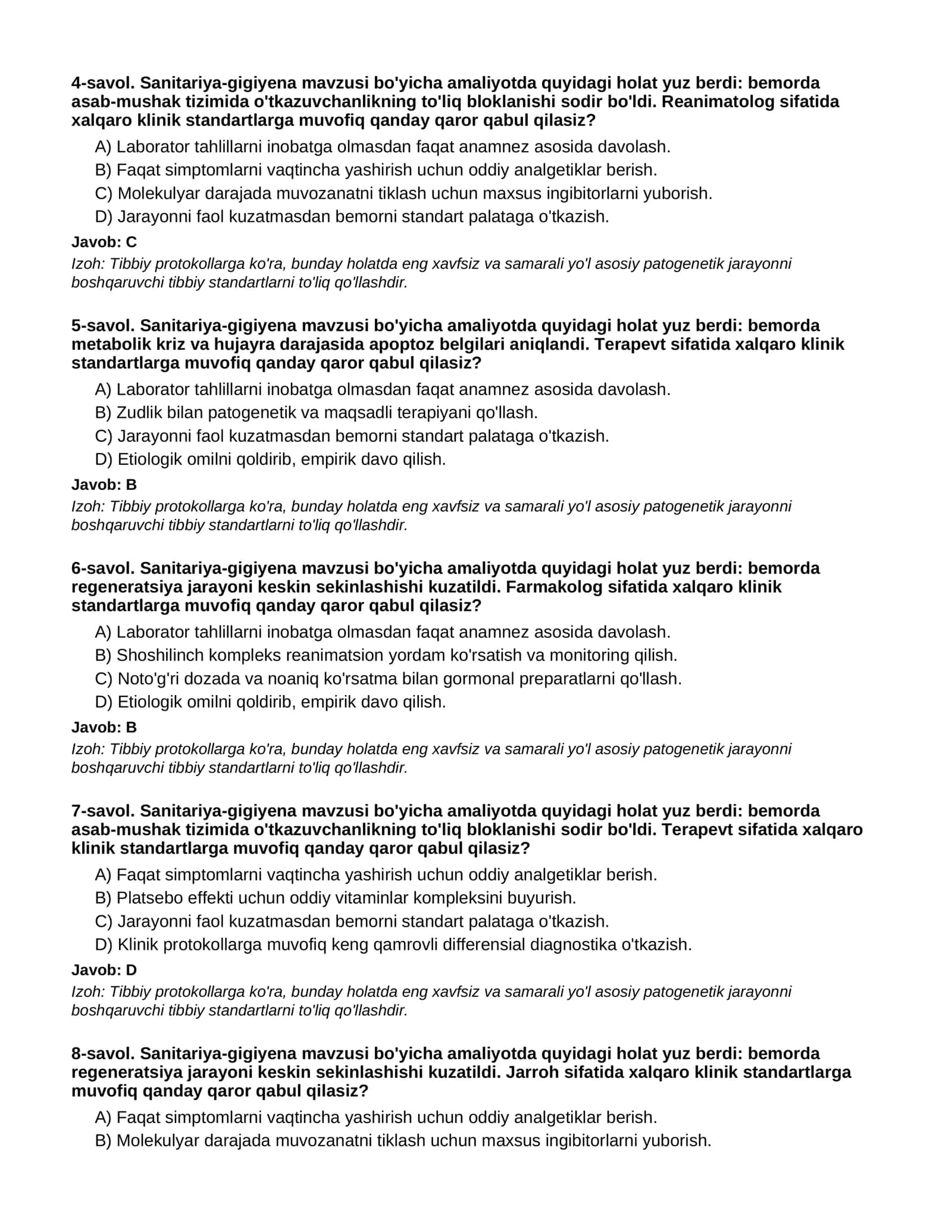 SANITARIYA-GIGIYENA - 3-QISM 2