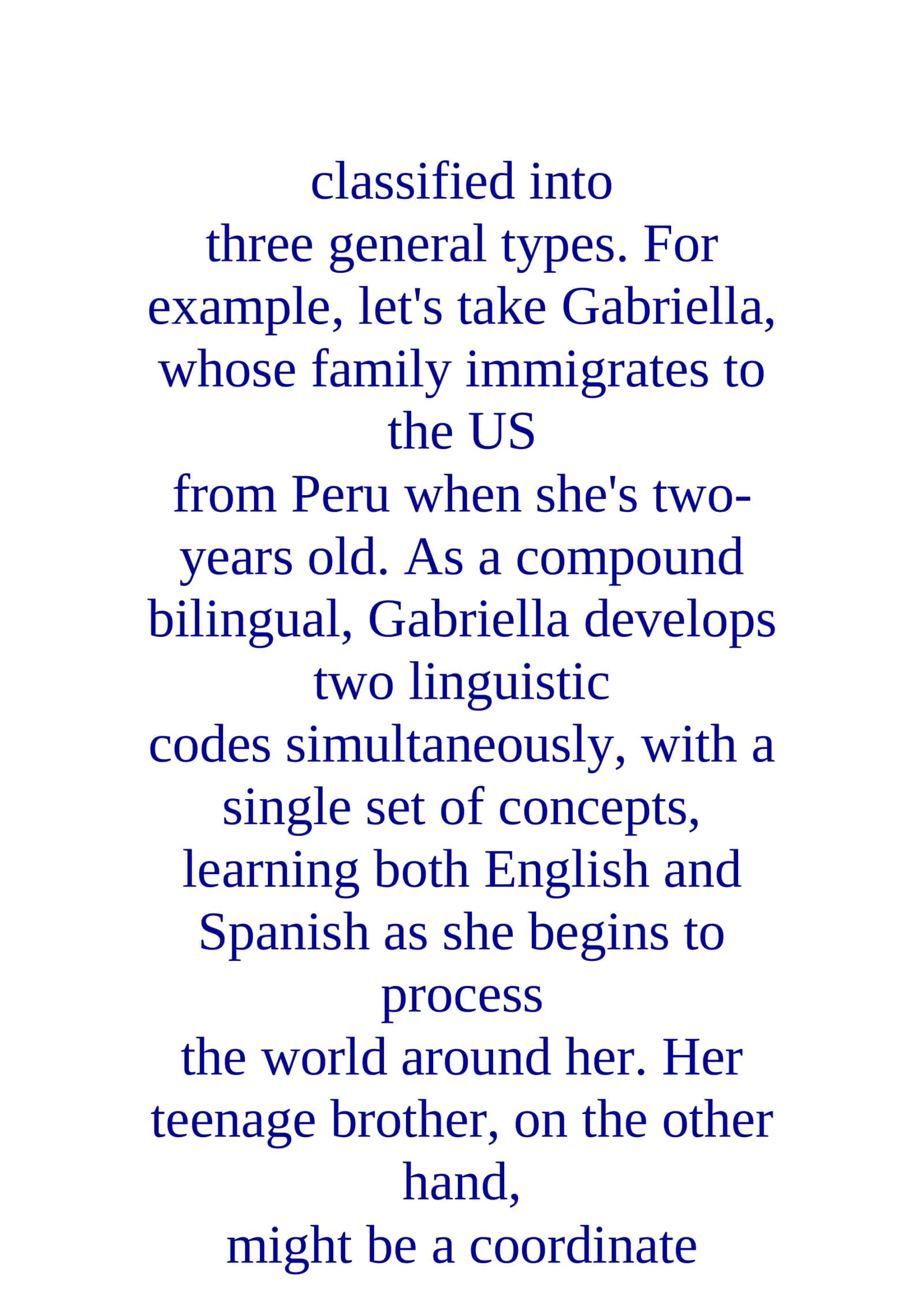 Language Ability and Bilingualism Types 2