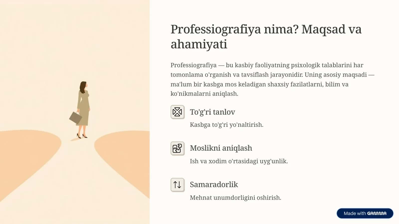 psixologik Professiografiya vq 2