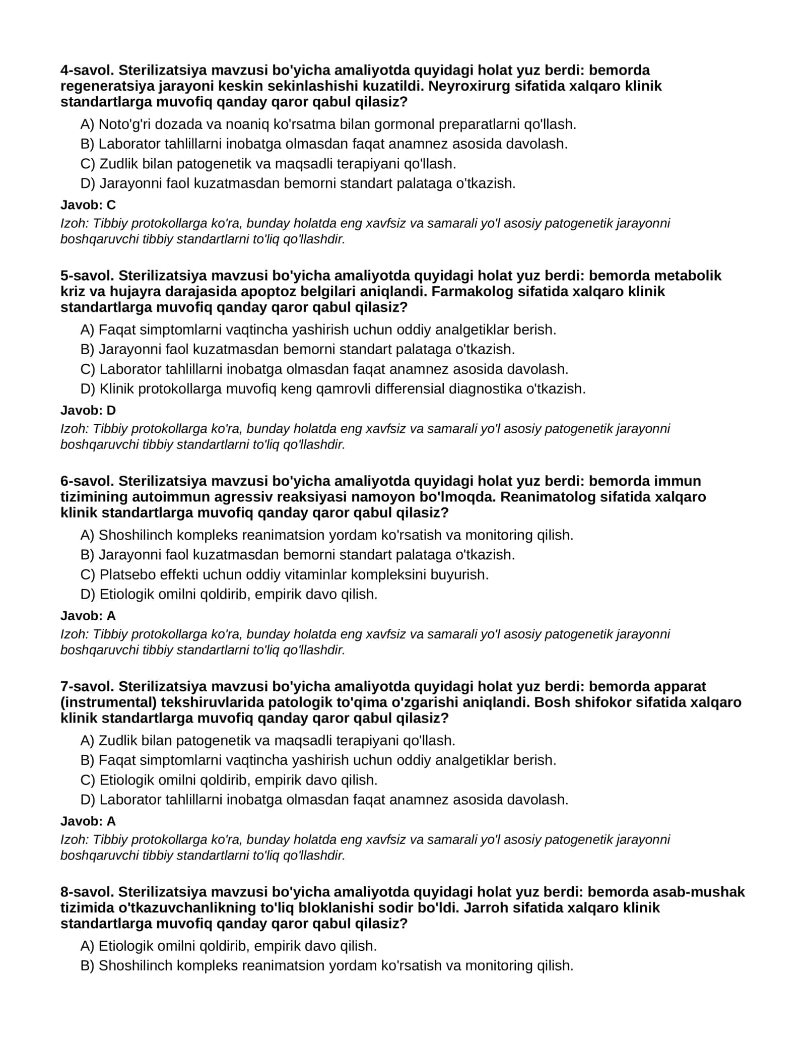 Sterilizatsiya - 3-QISM 2
