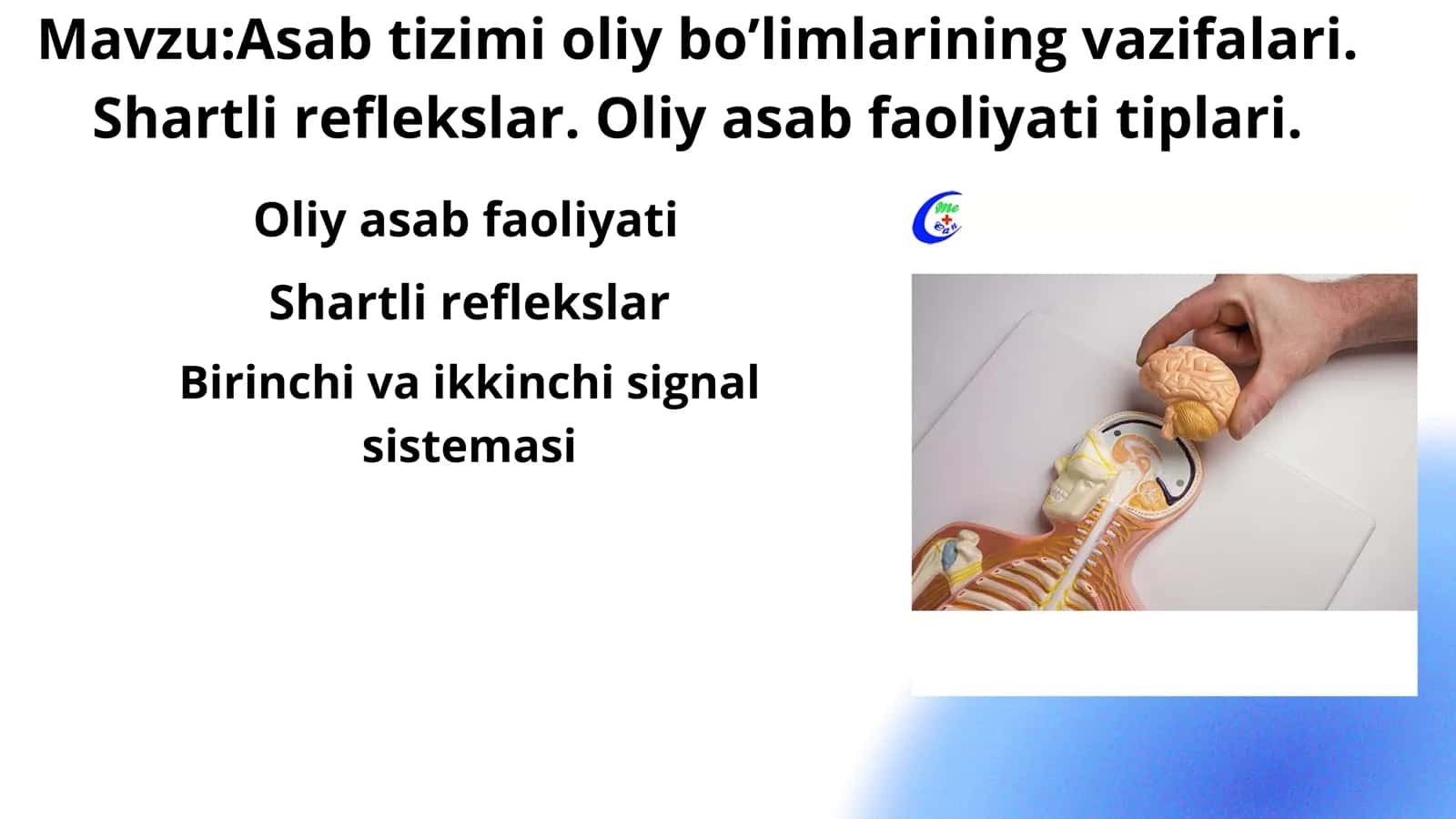 Normal fiziologiya fanidan 2