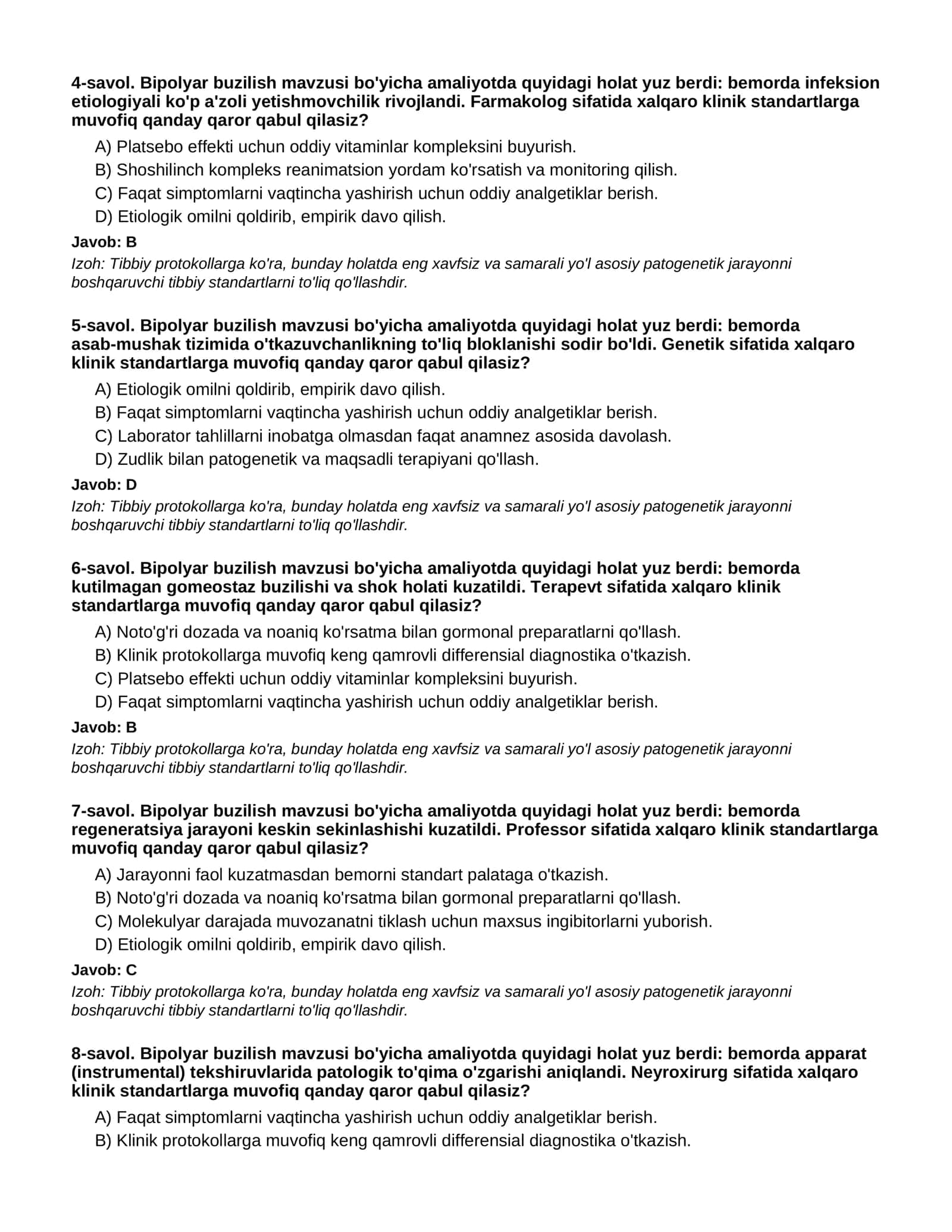 BIPOLYAR BUZILISH - 3-QISM 2