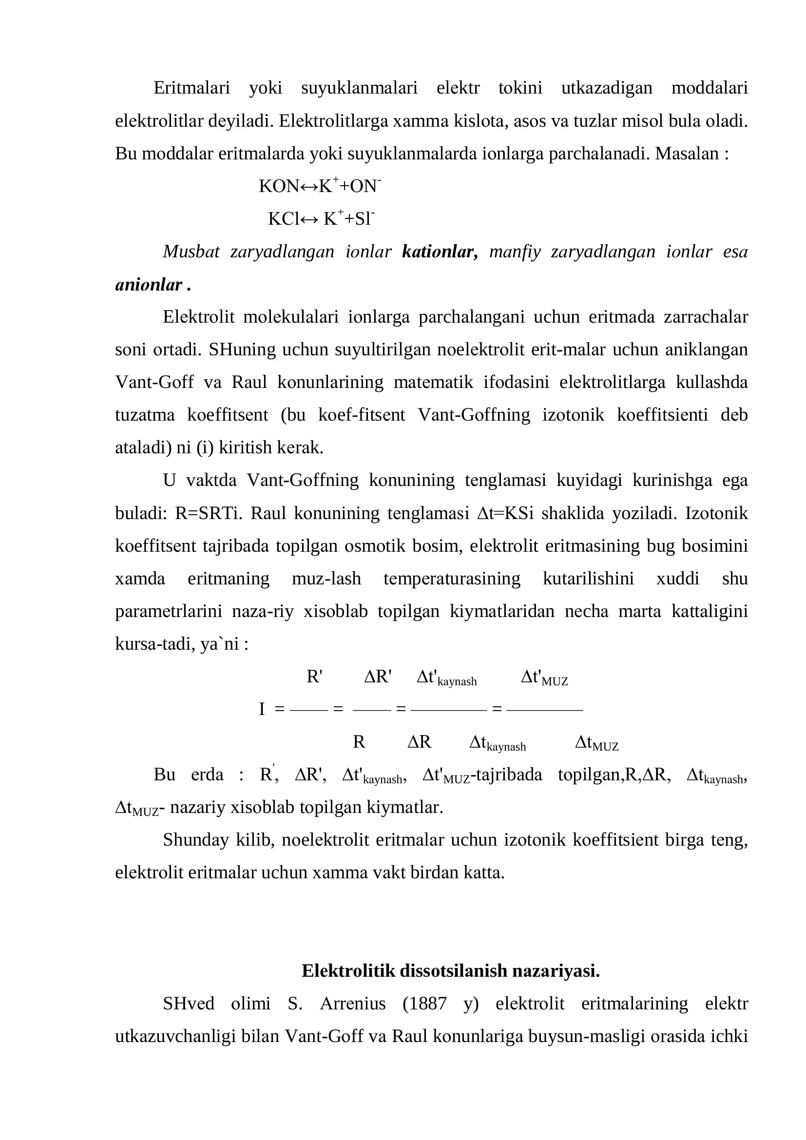 ELЕKTRОLIT ERITMALARI 2