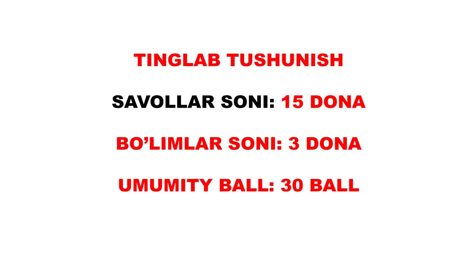 AT-TANAL IMTIHONI 2