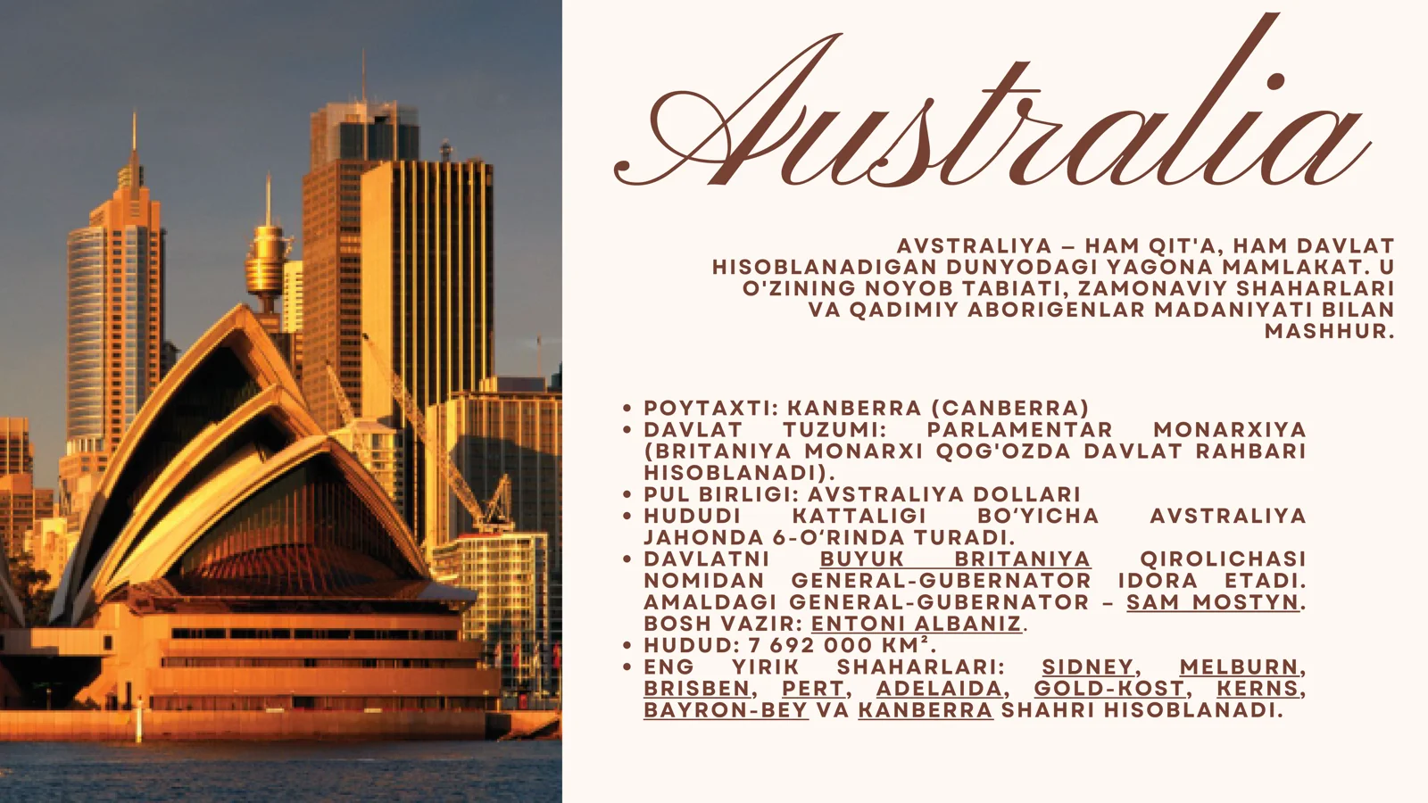 AVSTRALIYA (AUSTRALIA) 2