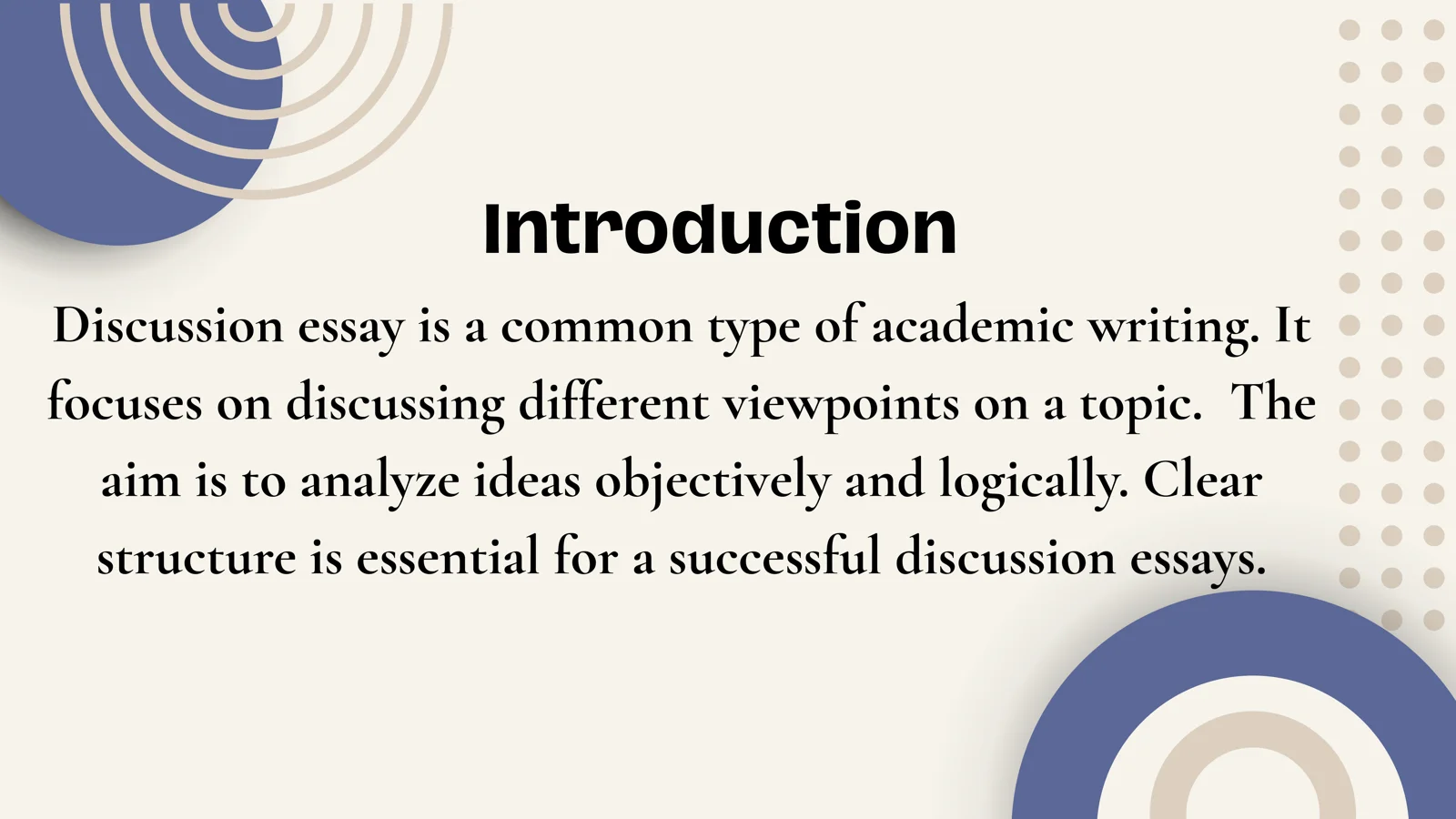 Discussion essay presentation 2