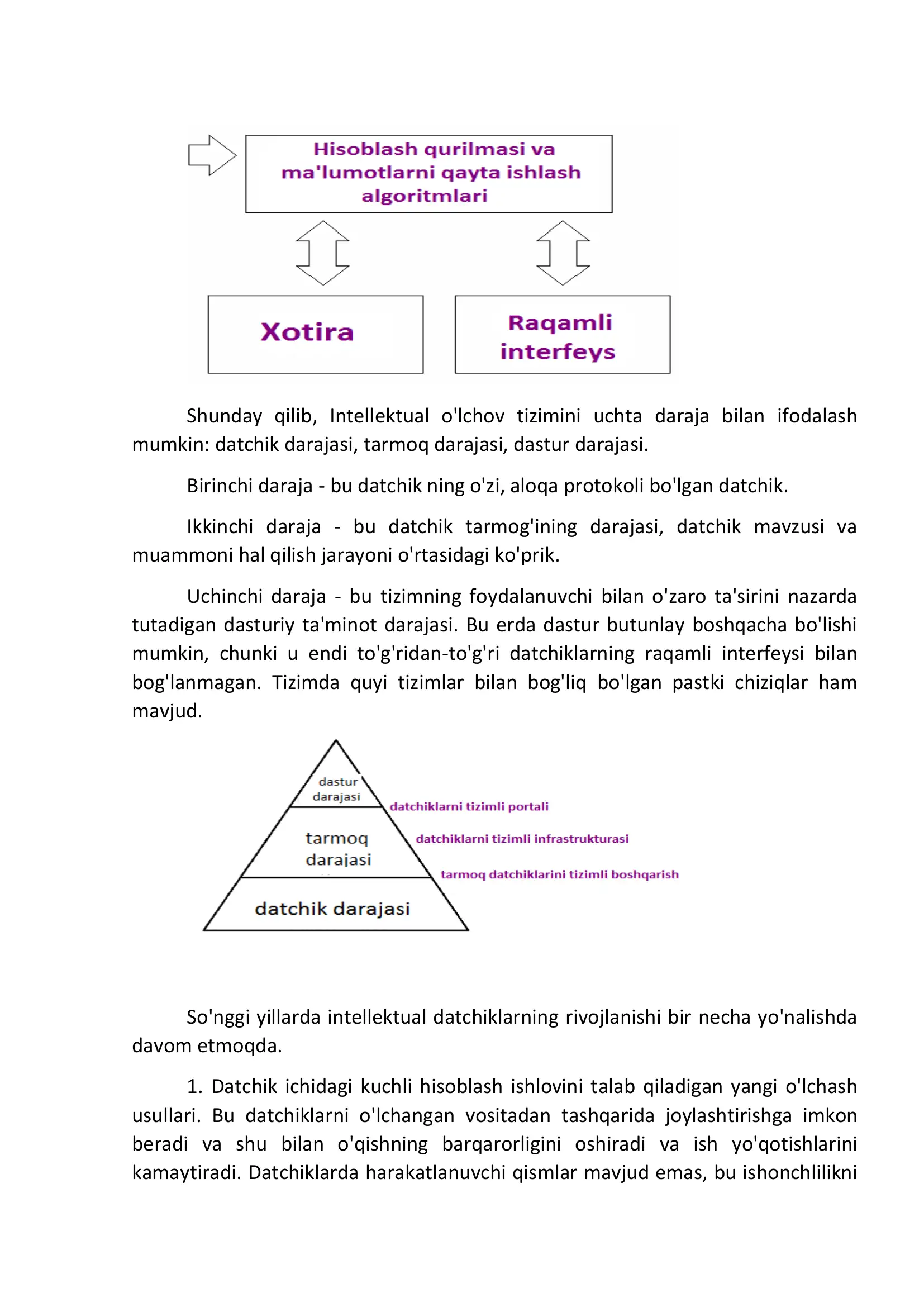 Intellektual datchiklar 2
