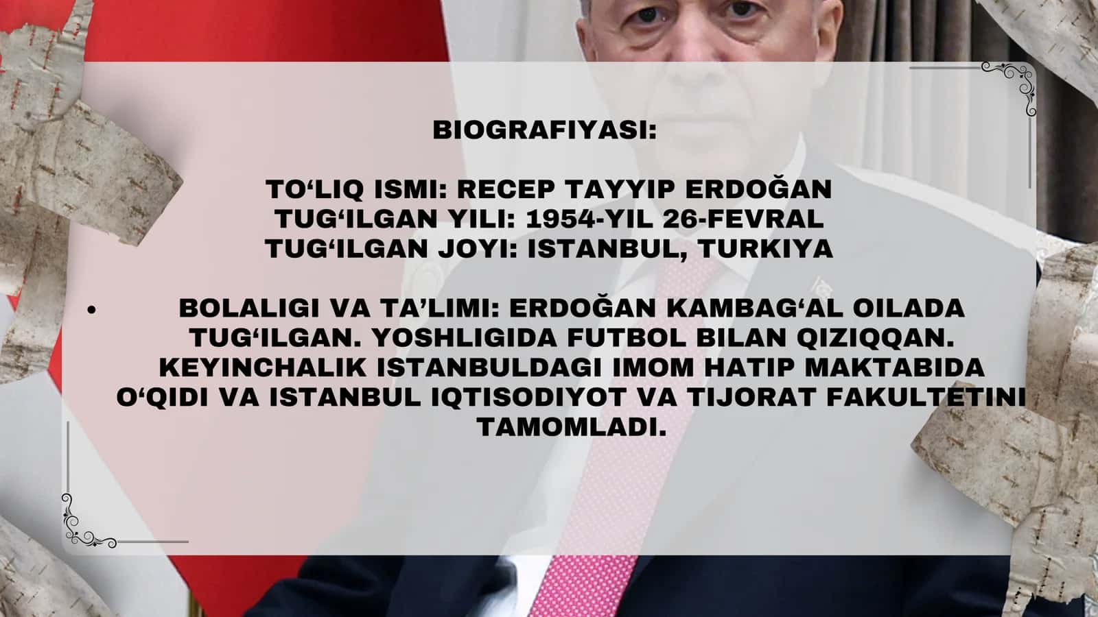 RECEP TAYYIP ERDOĞAN 2