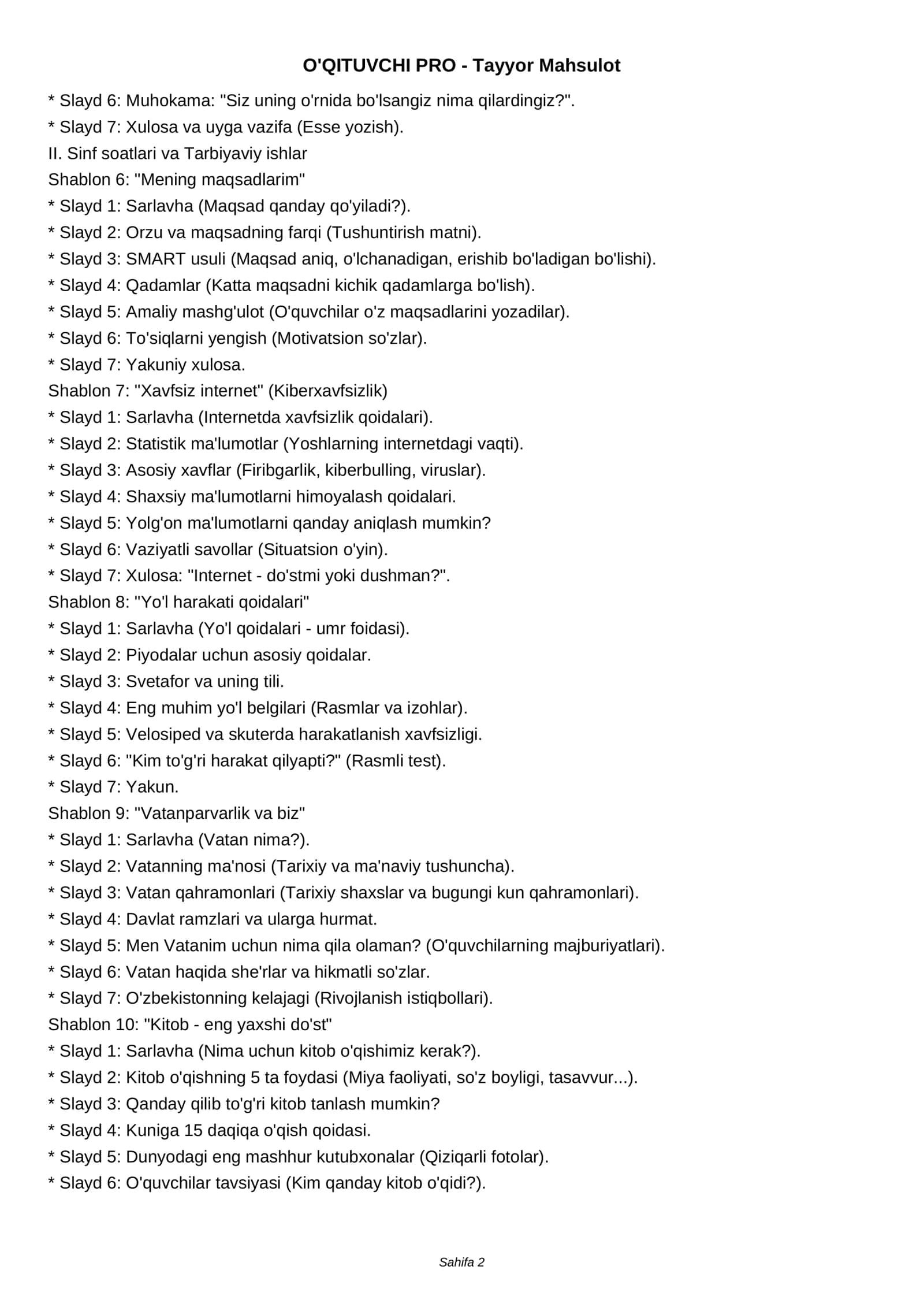 Tadqiqot PRO - Tayyor Mahsulot 2