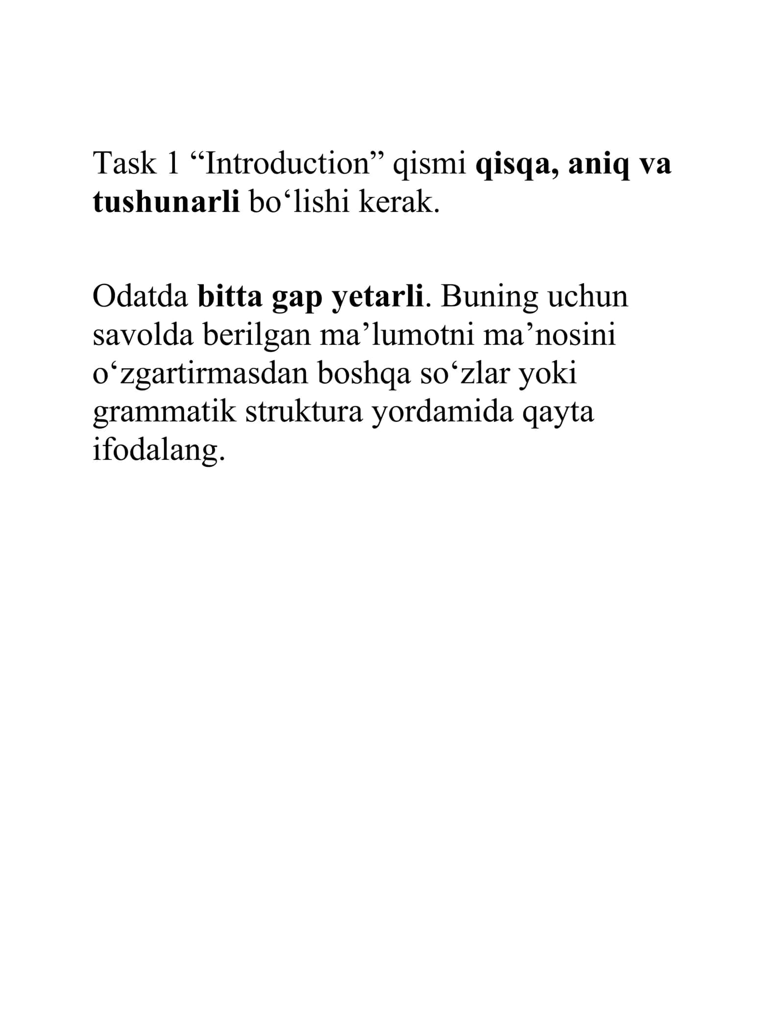 WRITING TASK 1 2