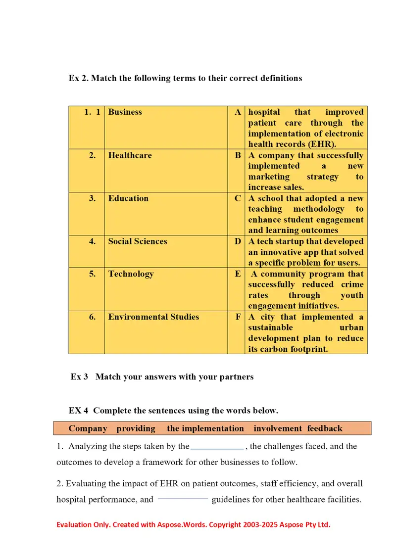 Case Studies and Practical Applications 2