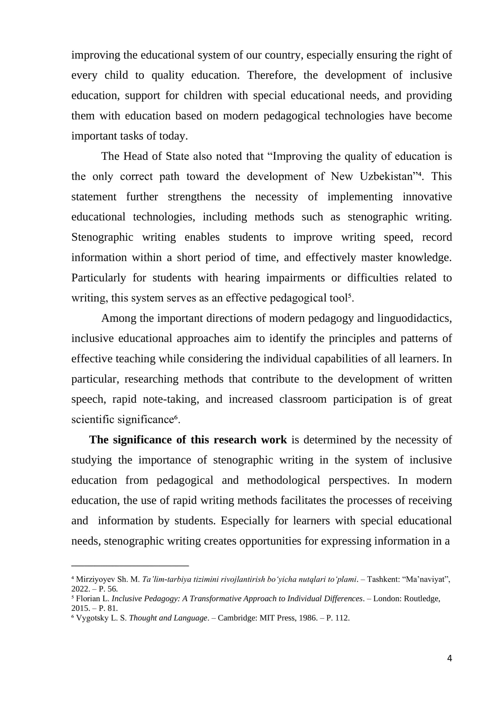 Stenographic writing in modern education 2