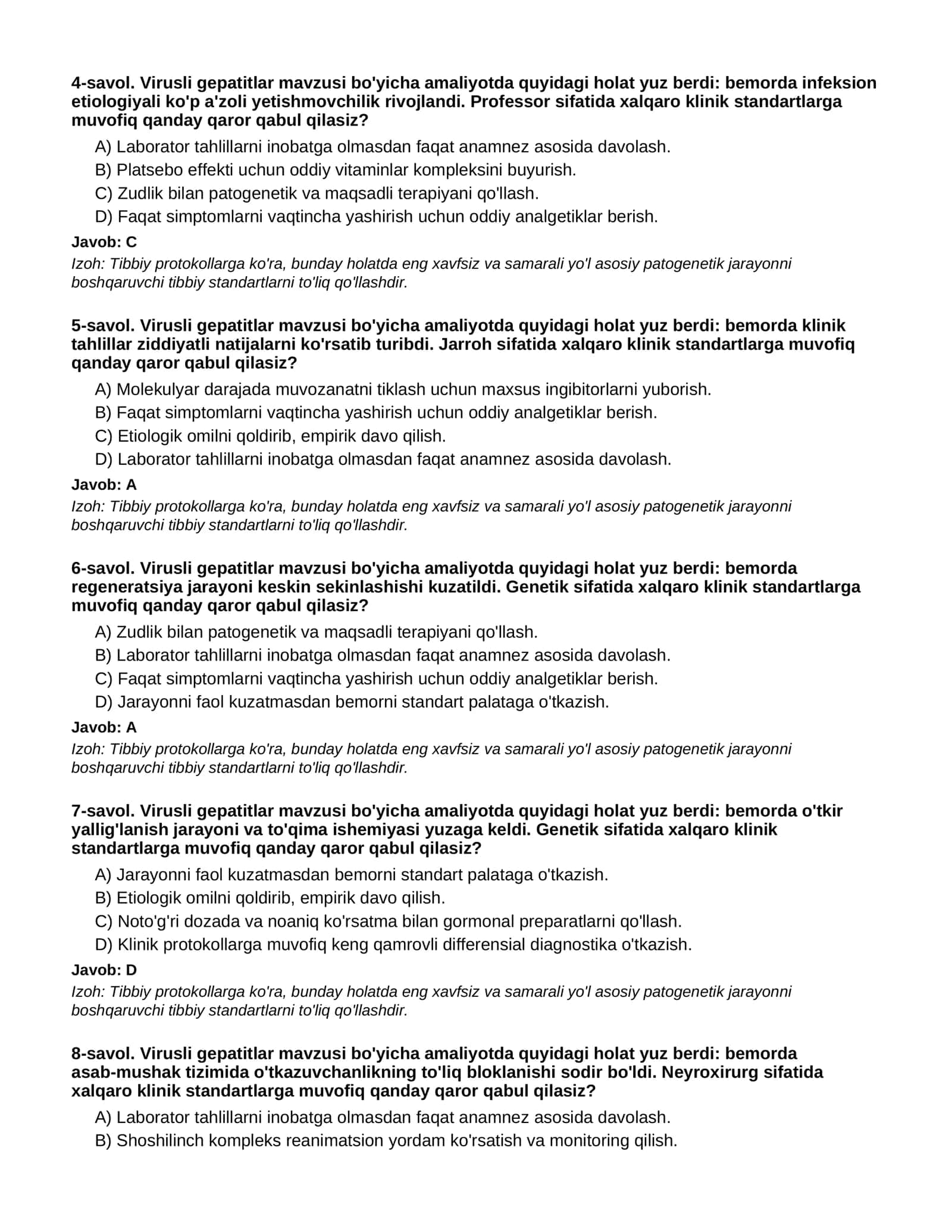 VIRUSLI GEPATITLAR - 1-QISM 2