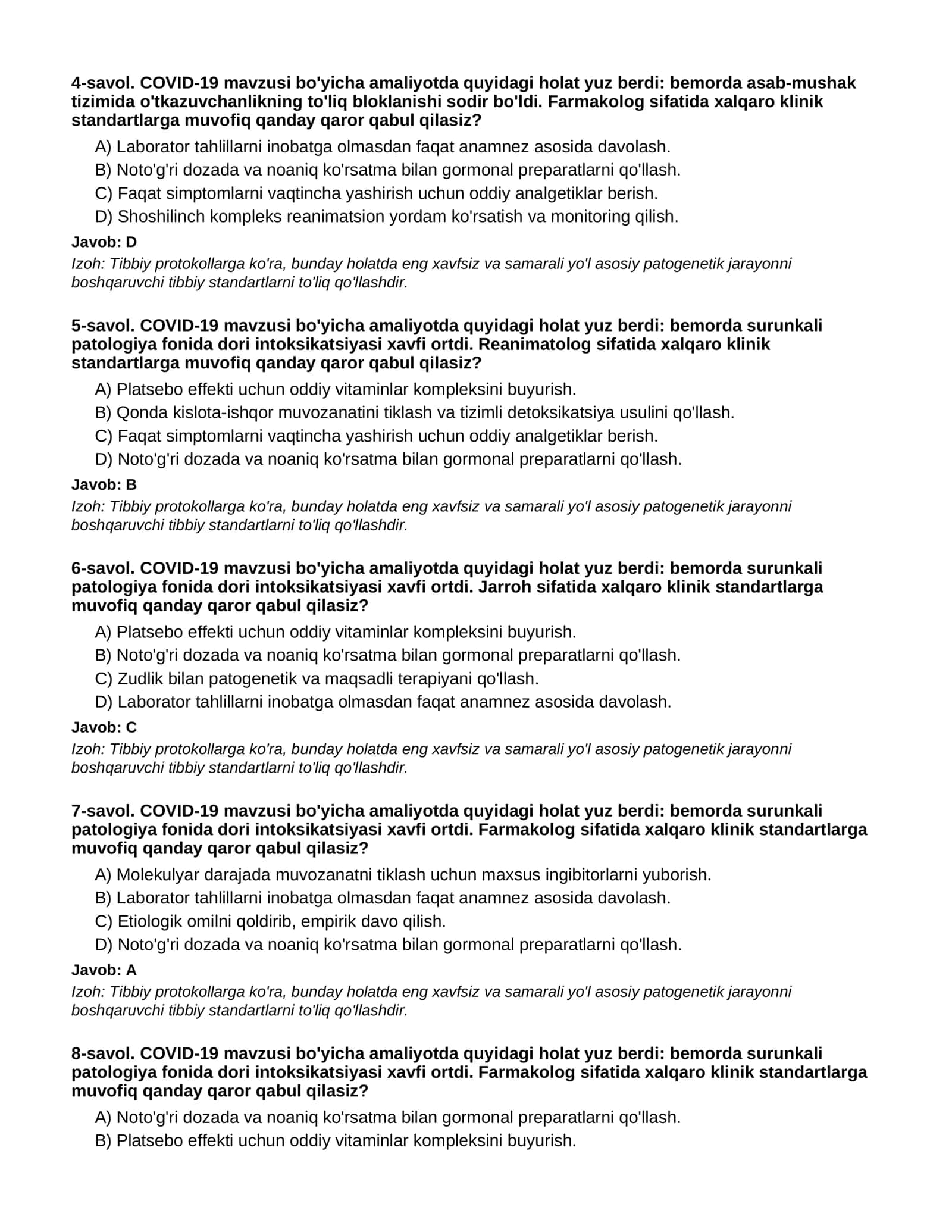 COVID-19 - 2-QISM 2