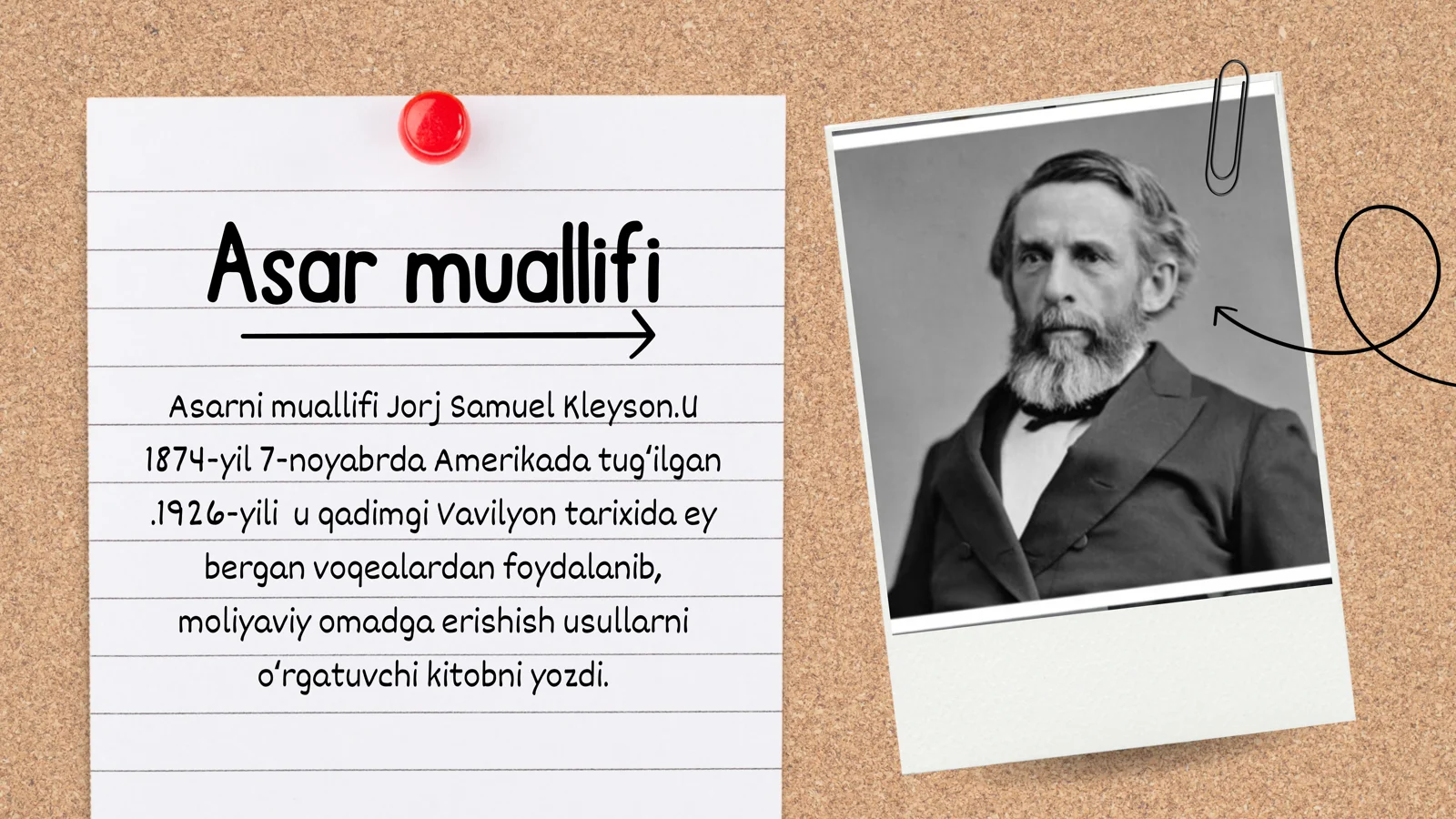 Vavilyonlik eng boy odam asari 2