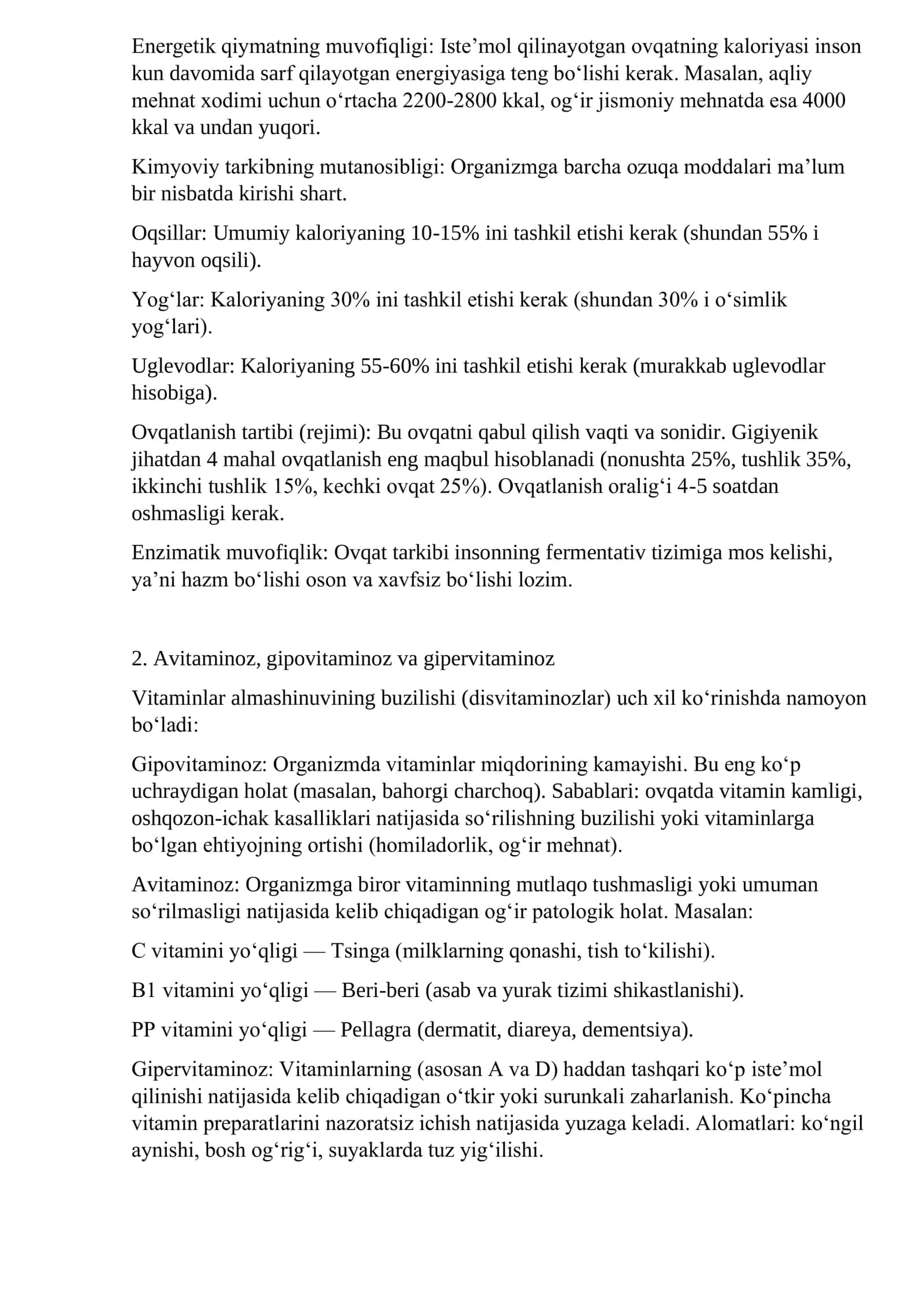 PEDIATRIYA ISHI DAVOLASH ISHI: GIGIYENA FANIDAN DAN ON SAVOLLARIGA JAVOBLAR: MALUMOTLAR GOOGLE ASOSIDA QISQACHA TARZDA TAYYORLANDI: 2