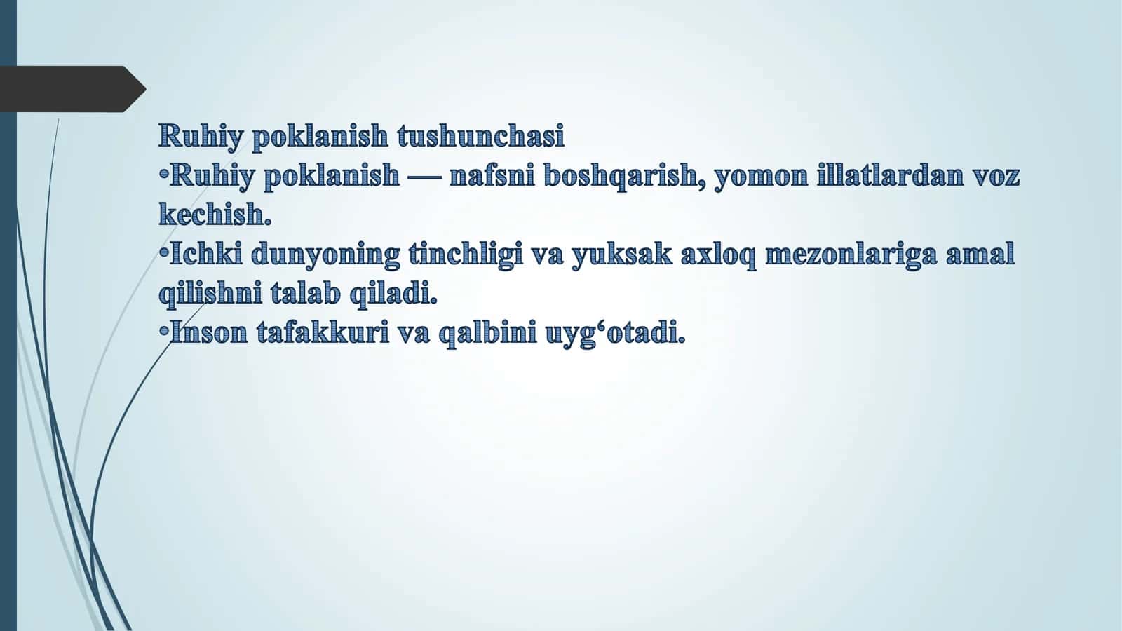 Ruhiy poklanish va uning diniy–axloqiy mezonlari 2