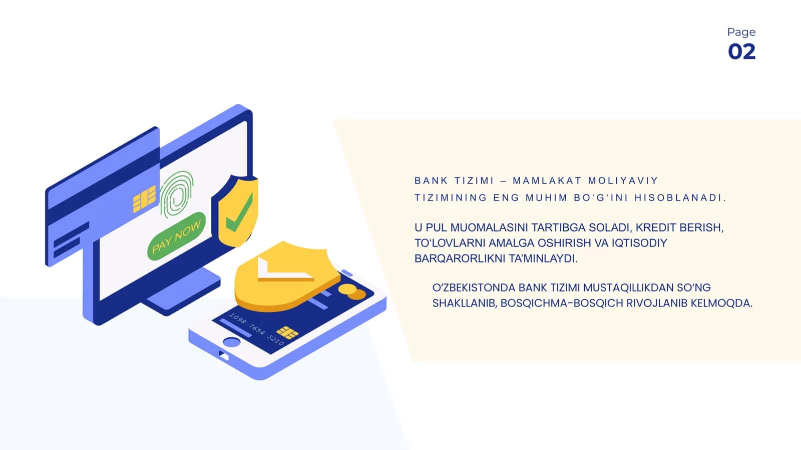 OʻZBEKISTON RESPUBLIKASIDA BANK TIZIMI 2