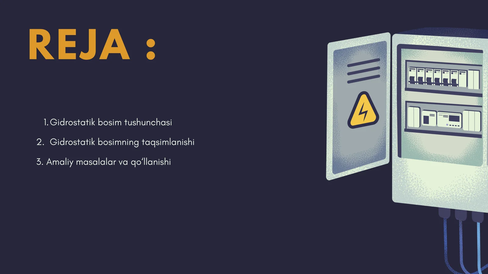 GIDROSTATIK BOSIM VA UNING TAQSIMLANISHI 2