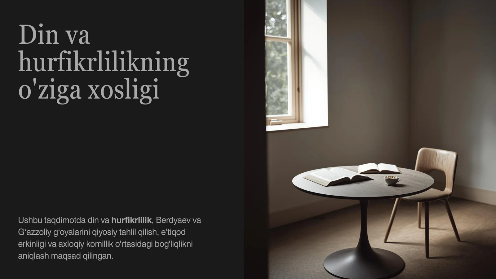 Din va hurfikrlilik 2