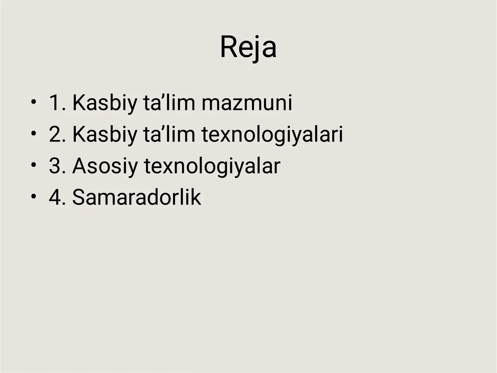 Kasbiy ta’lim mazmuni va texnologiyalari 2