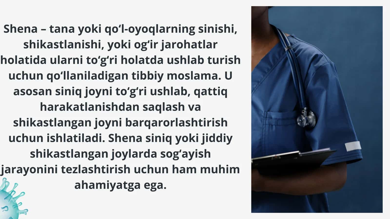 SHENA TEMIR-OYOQ OʻRTASIGA QO’YILISHI 2