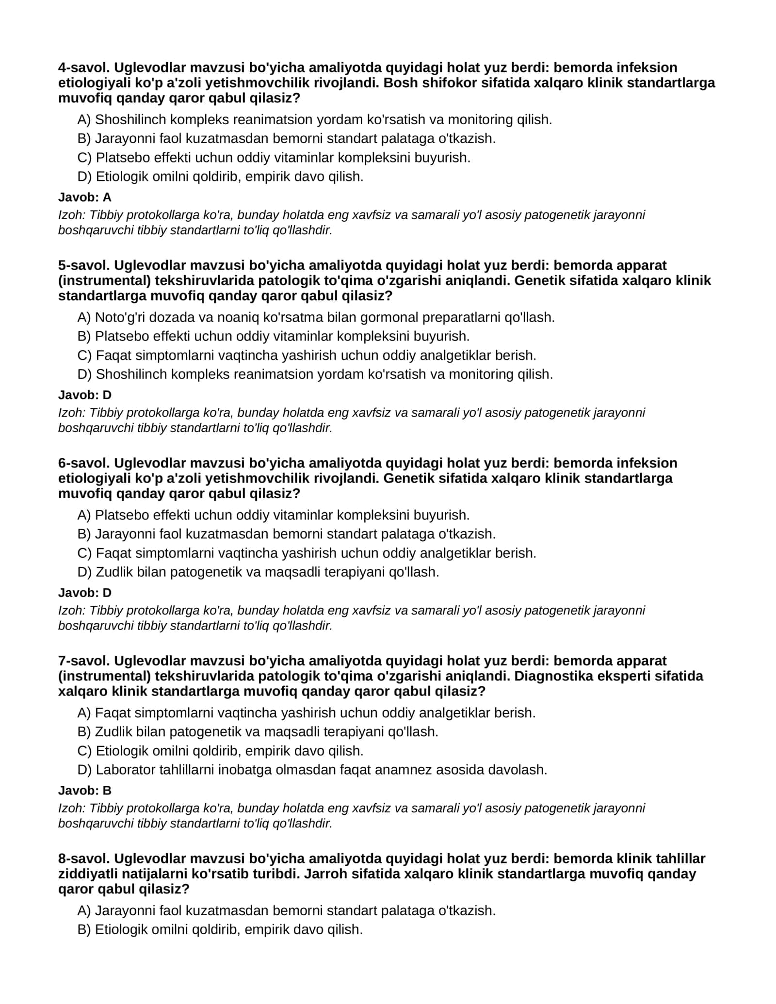 Uglevodlar - 2-QISM 2