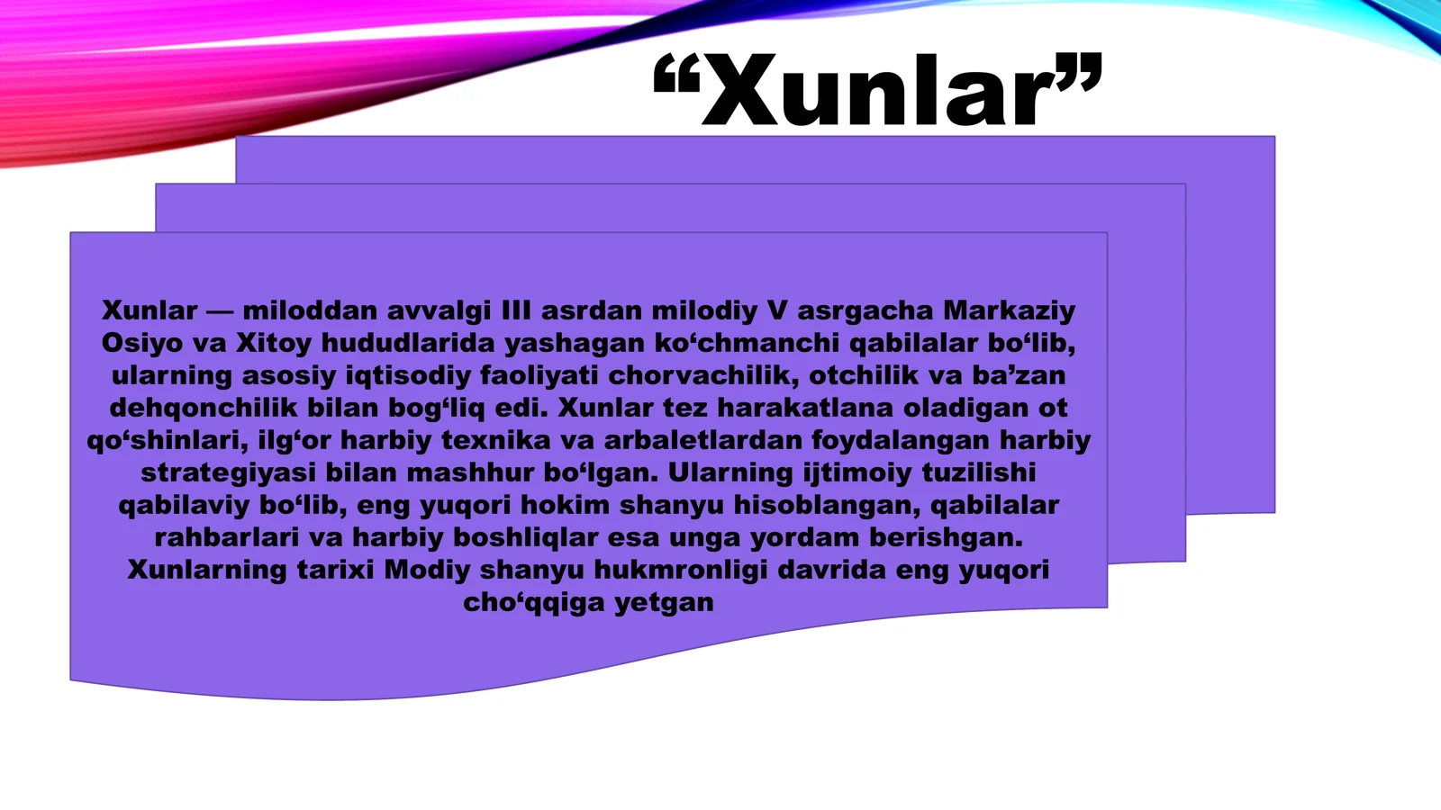 Xunlar 2