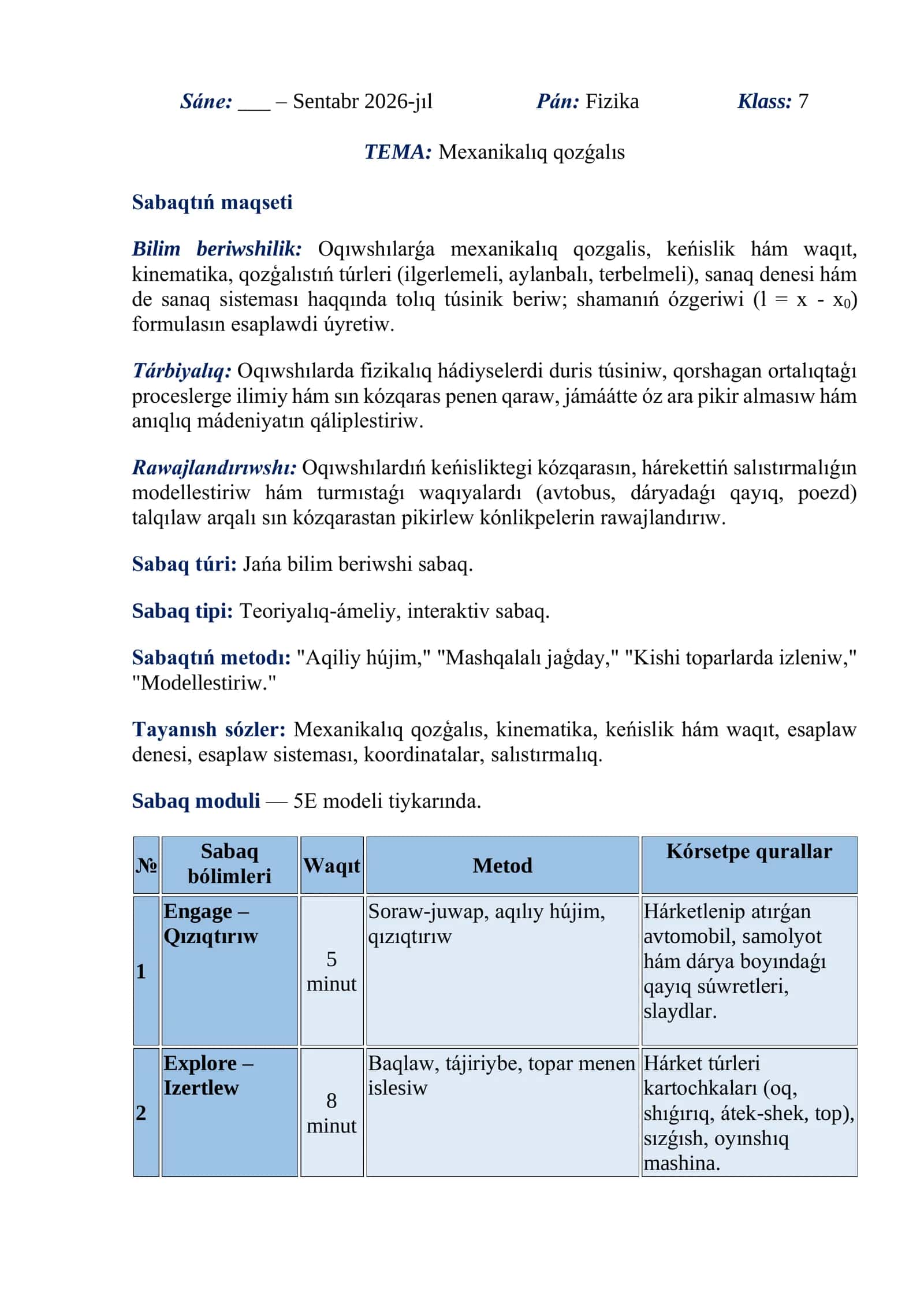 AShÍQ SABAQ ISLENBESI 2