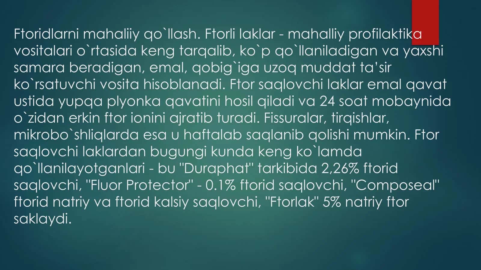 ftor saqlovchi preparatlar 2