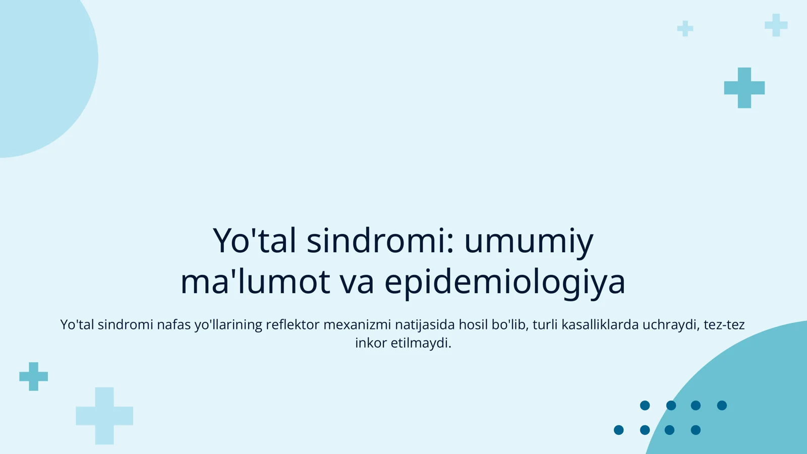 Yo'tal sindromi 2