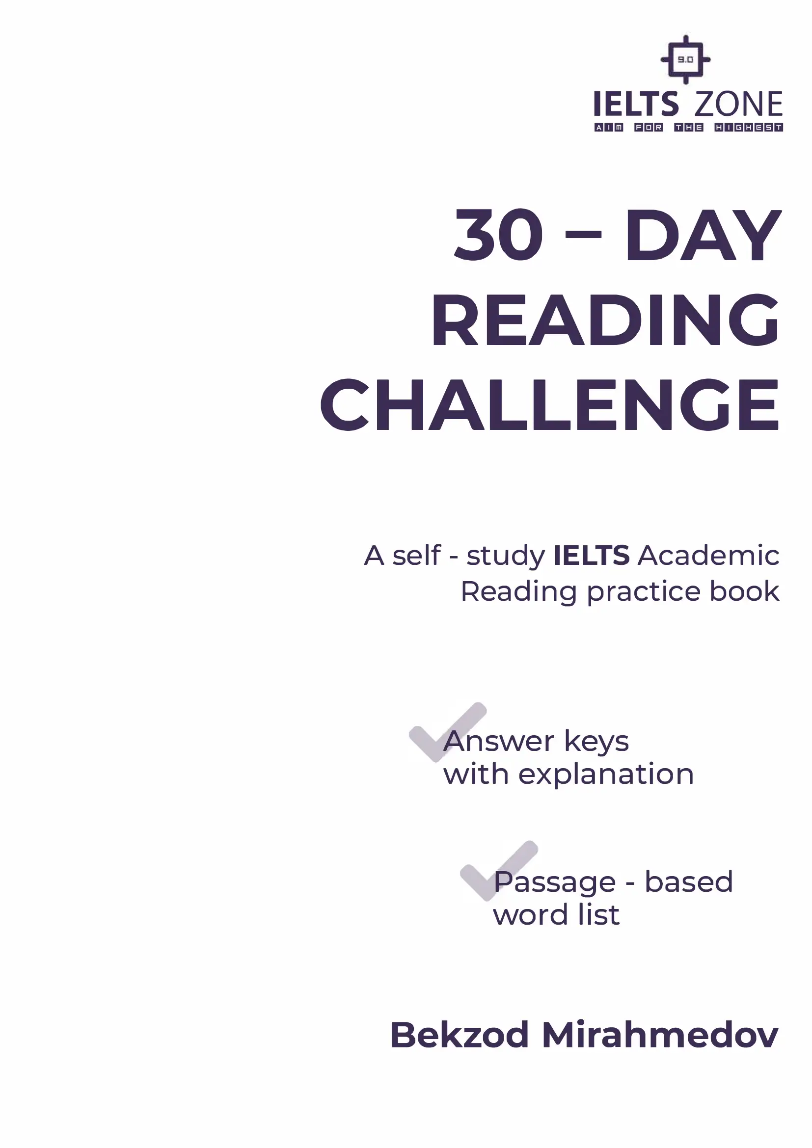 IELTS ZONE - 30-DAY READING CHALLENGE 2