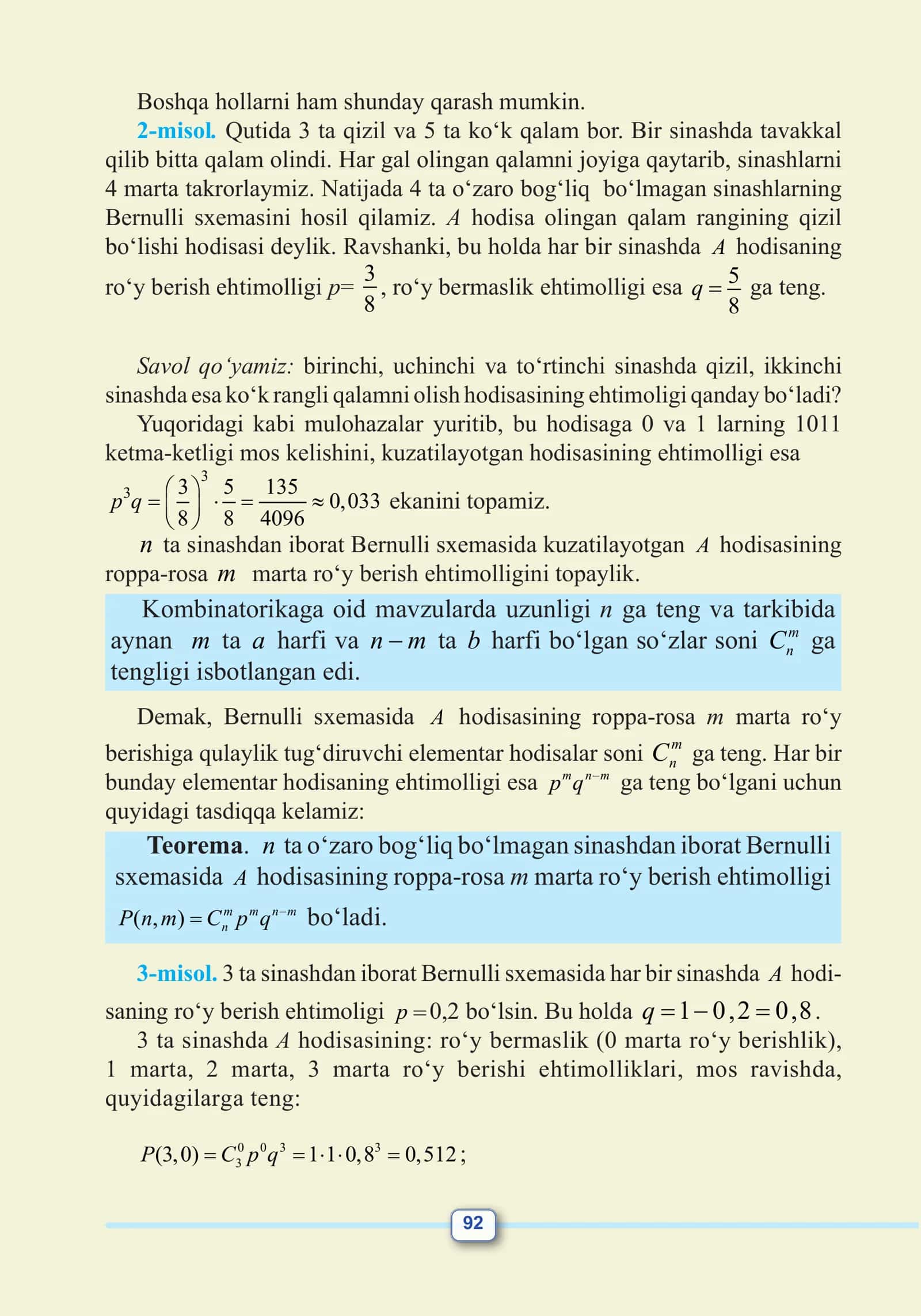 Binomial va Normal Taqsimot Haqida Tushuncha 2