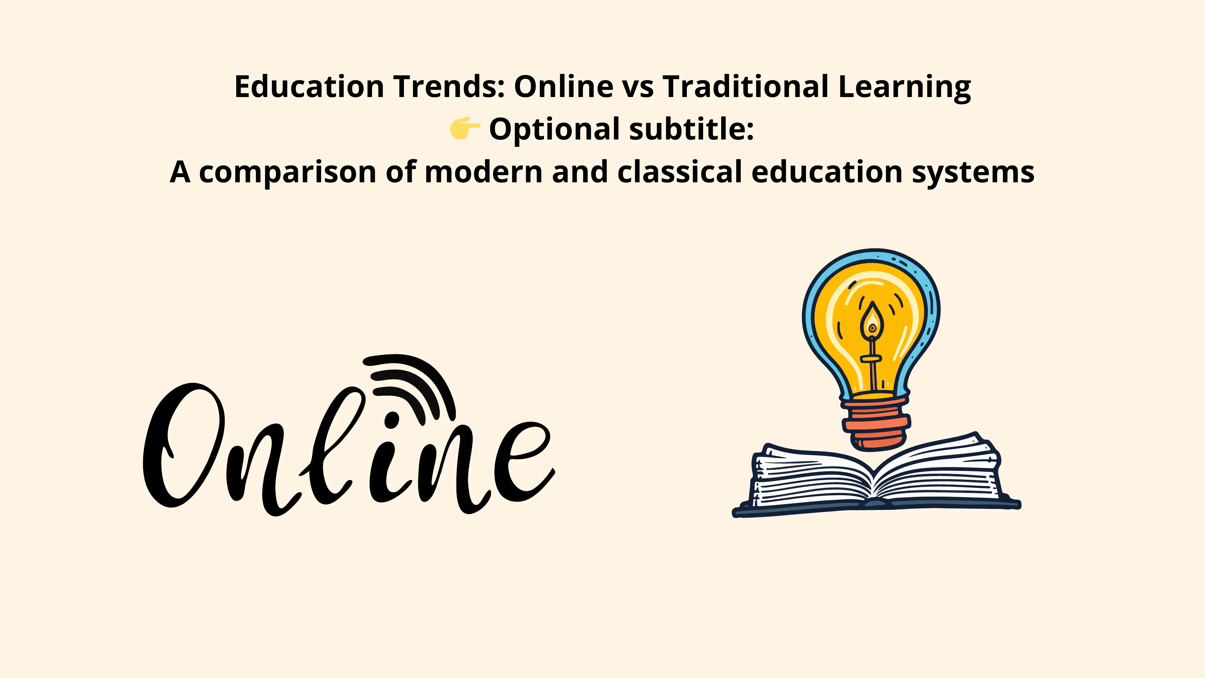 Education Trends: Online vs Traditional Learning 2