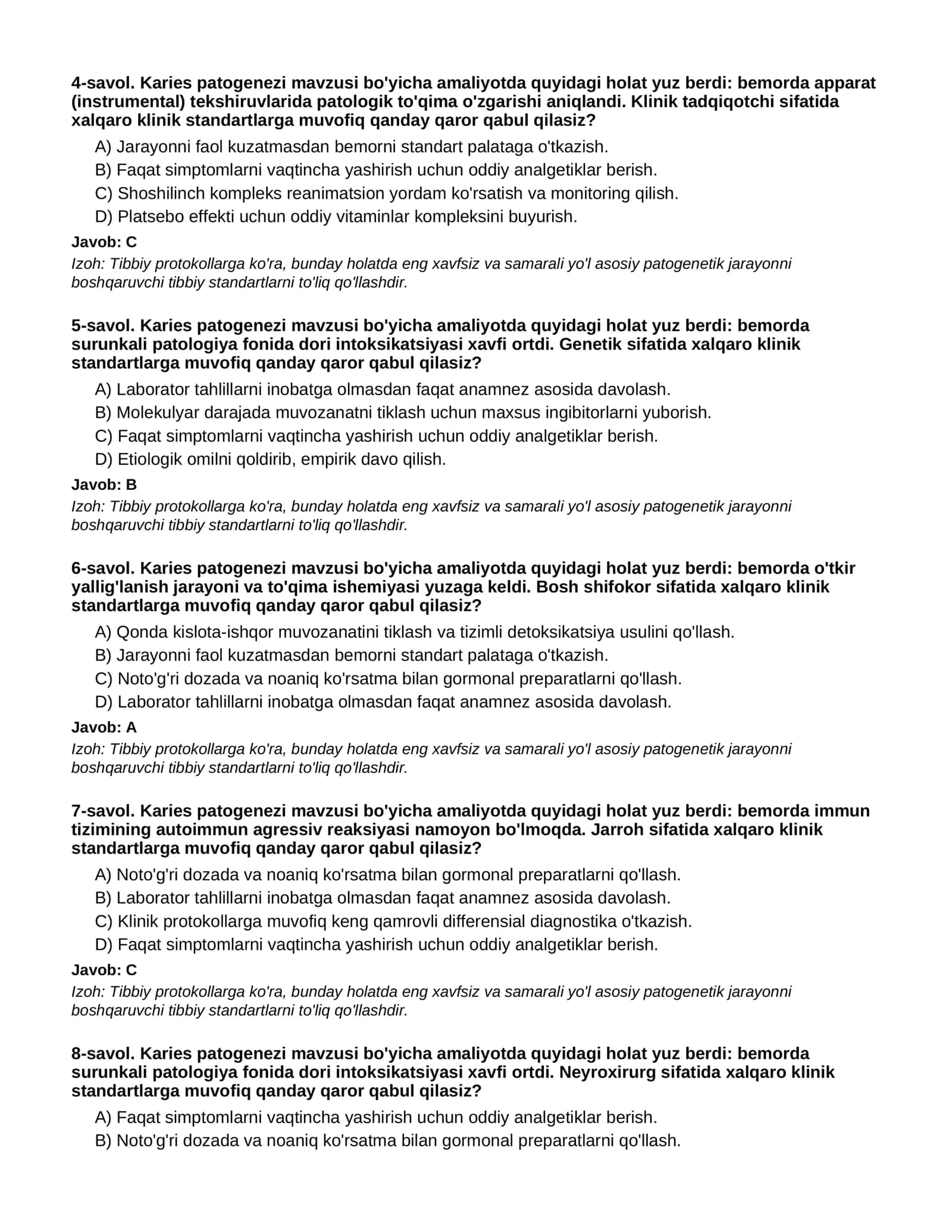 KARIES PATOGENEZI - 3-QISM 2