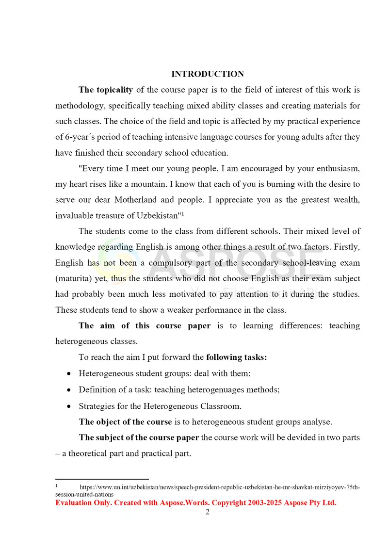 Learner differences: teaching english 2