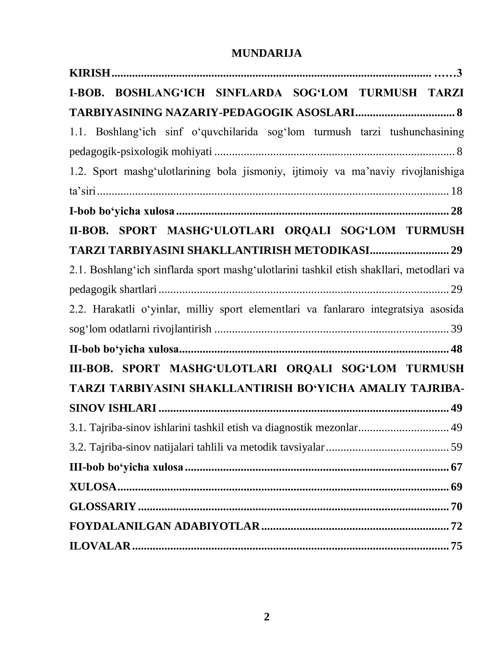 Sport Mashg'ulotlari Orqali Sog'olm Turmush Tarzi Tarbiyasi 2