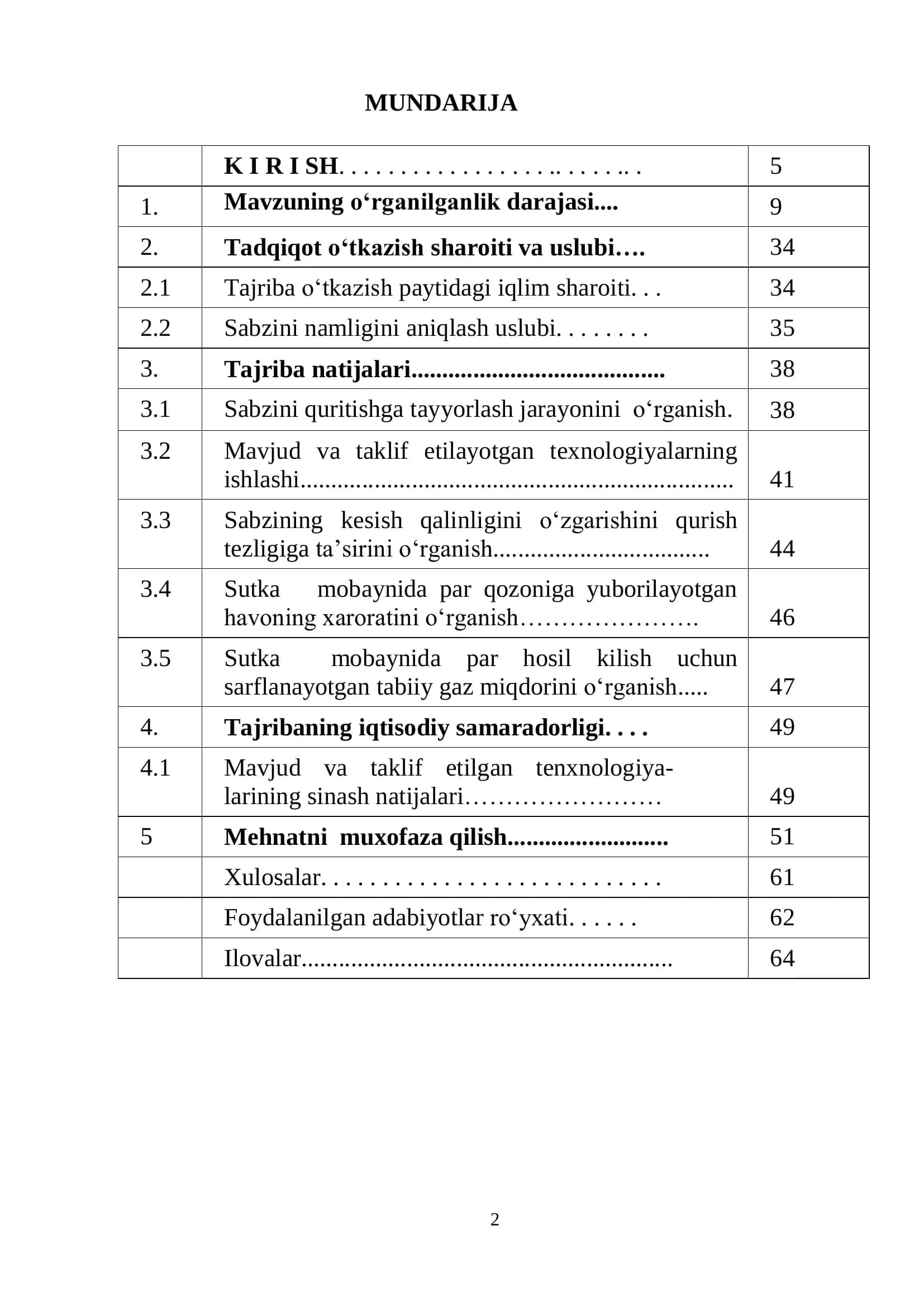 Qishloq xo„jaligi mahsulotlari texnologiyasi 2