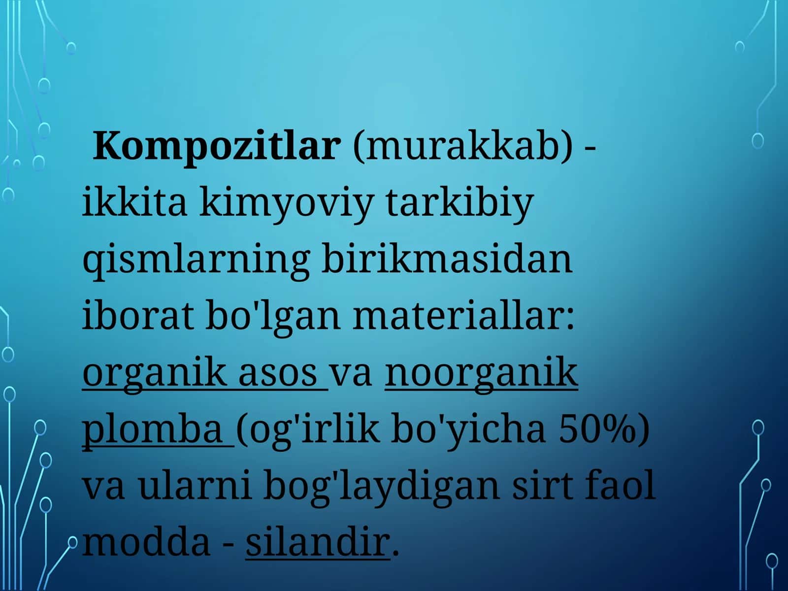 TO'LDIRGICHLI POLIMER 2