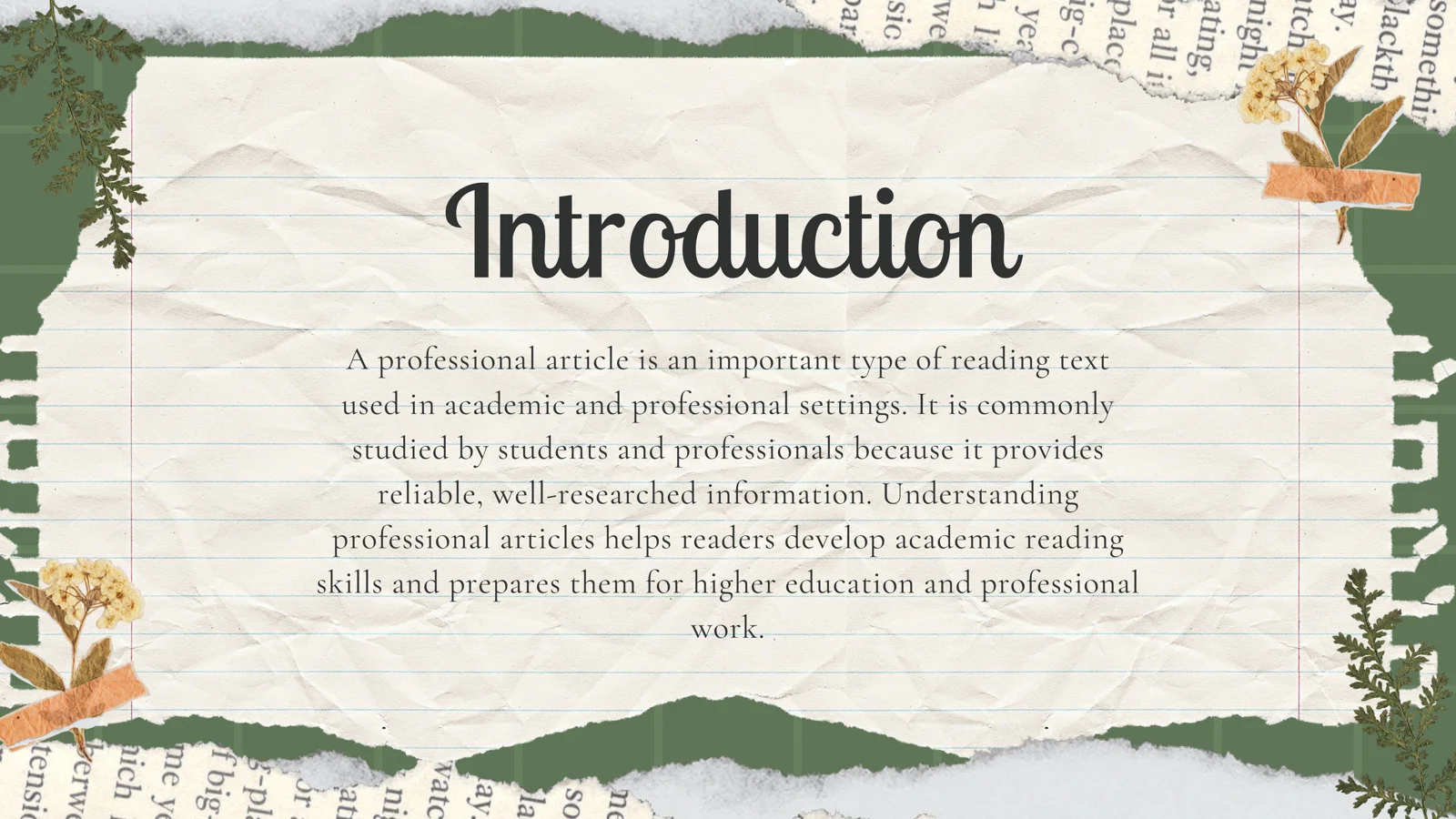 Professional article 2