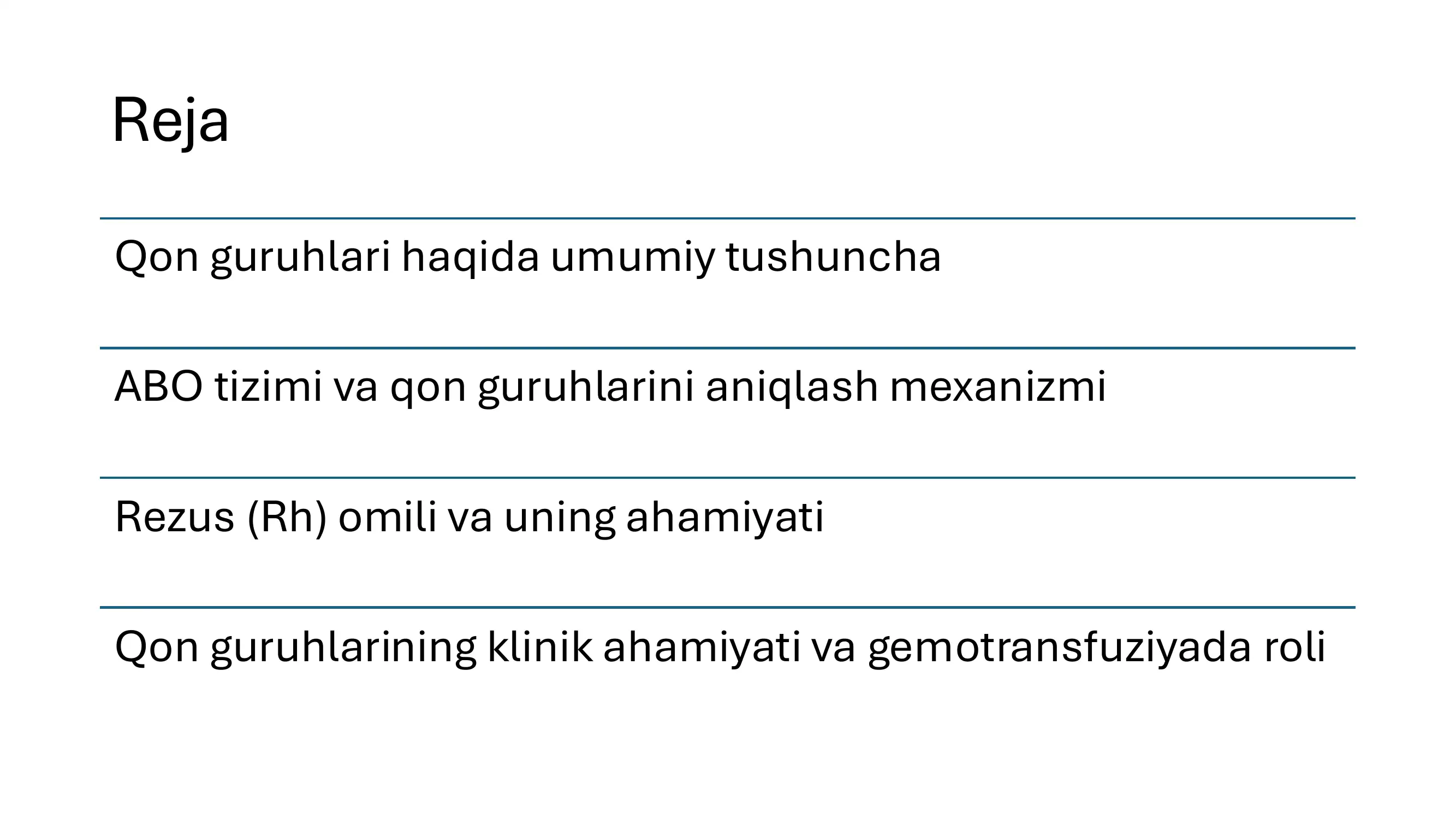 qon guruhlari 2