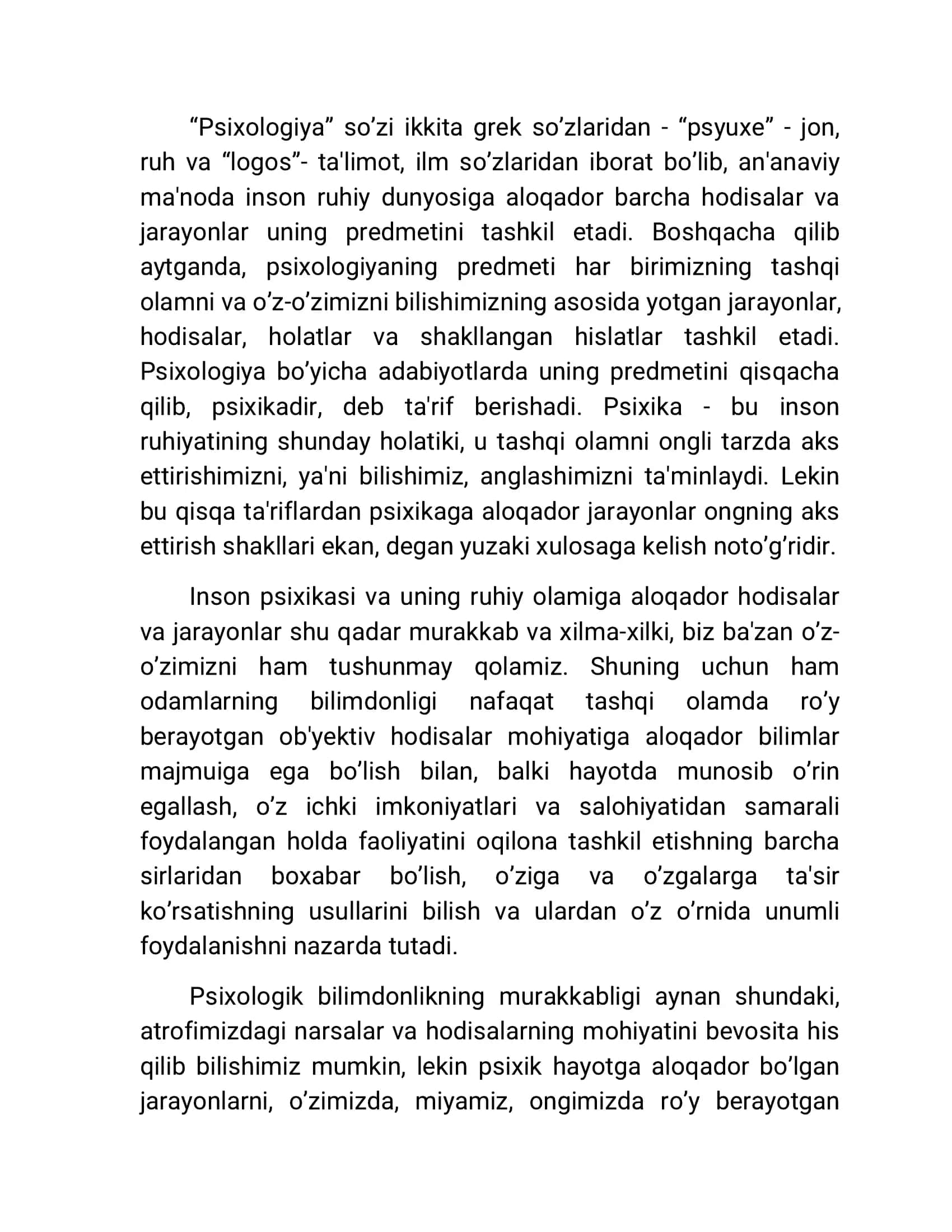 Bolalar psixologiyasi va psixodiagnostikasi 2