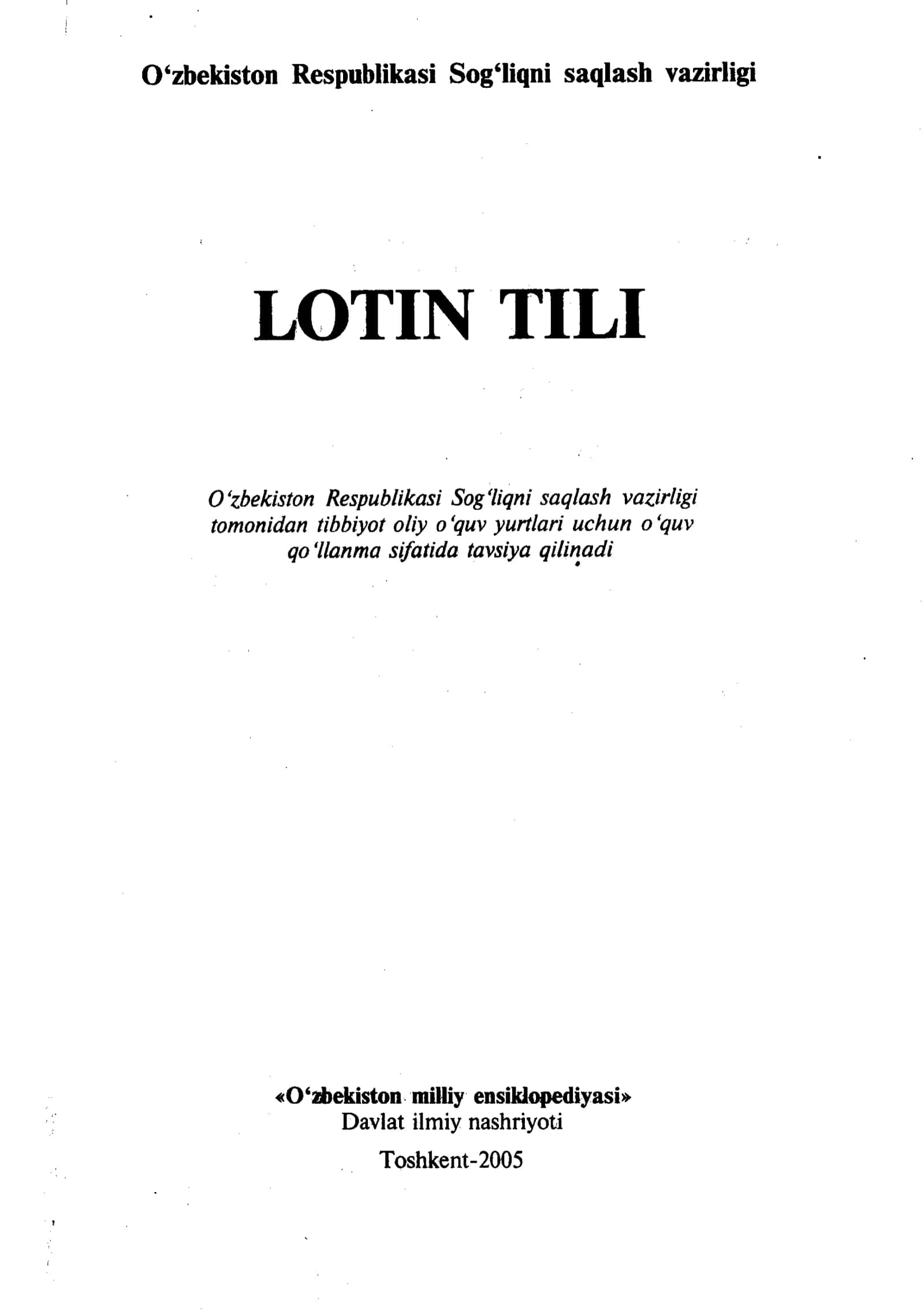 Tuzu vchilar 2