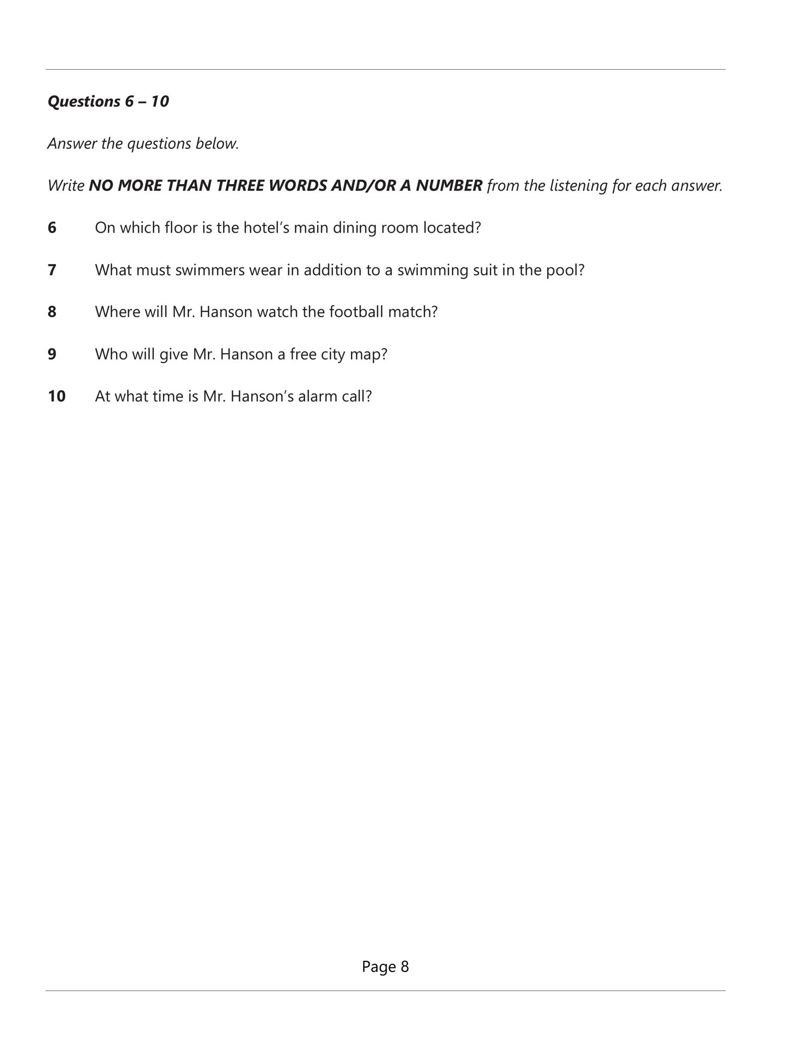 The Seaside Hotel Booking Form 2