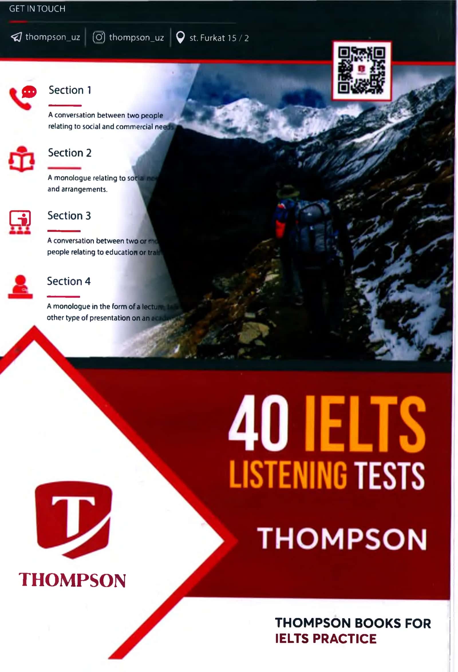 THOMPSON 40 IELTS Listening Tests 2