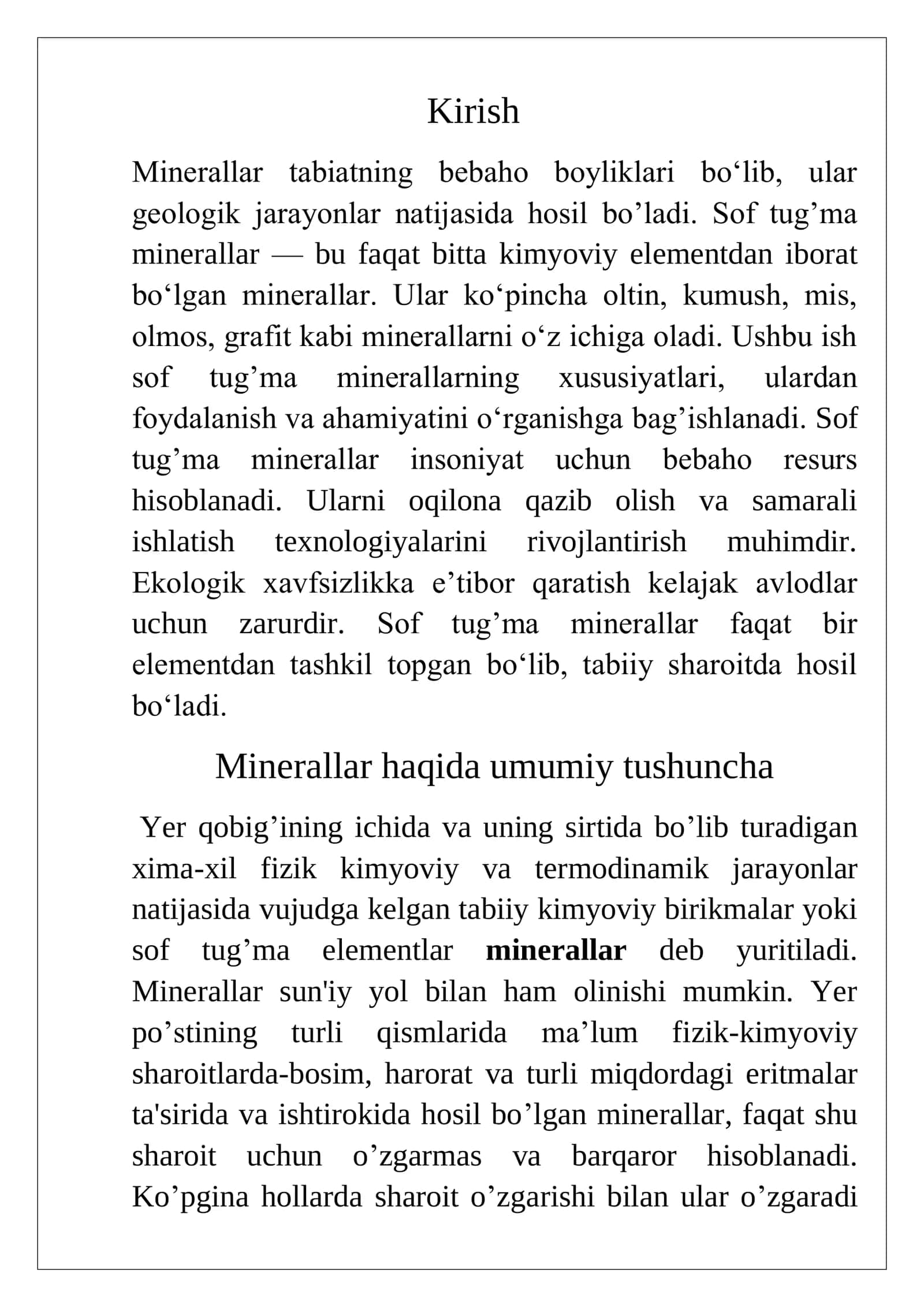 Sof tug‘ma minerallar 2